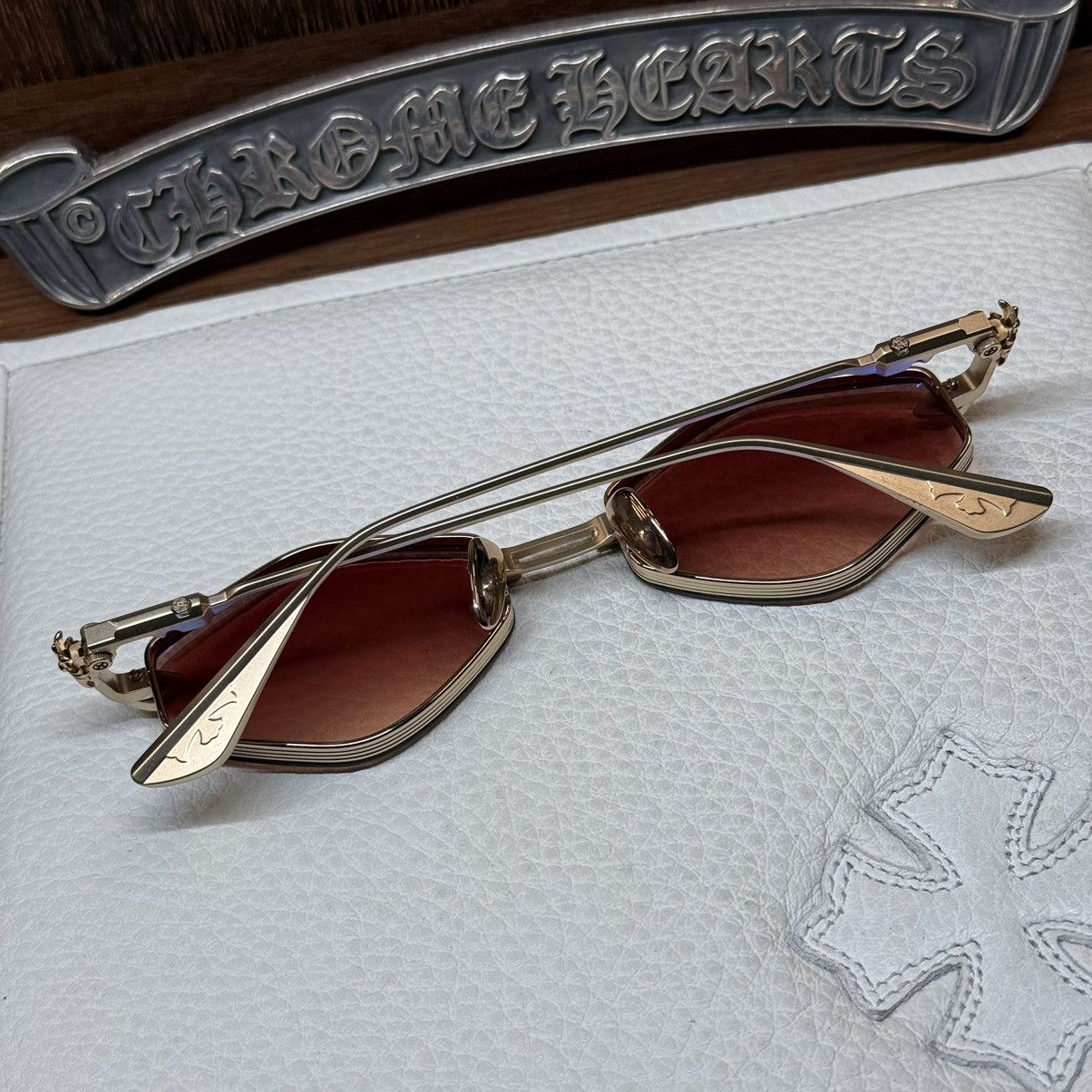 Chrome Hearts Chrome Hearts BIO 1/1 Sunglasses Size ONE SIZE - 2 Thumbnail