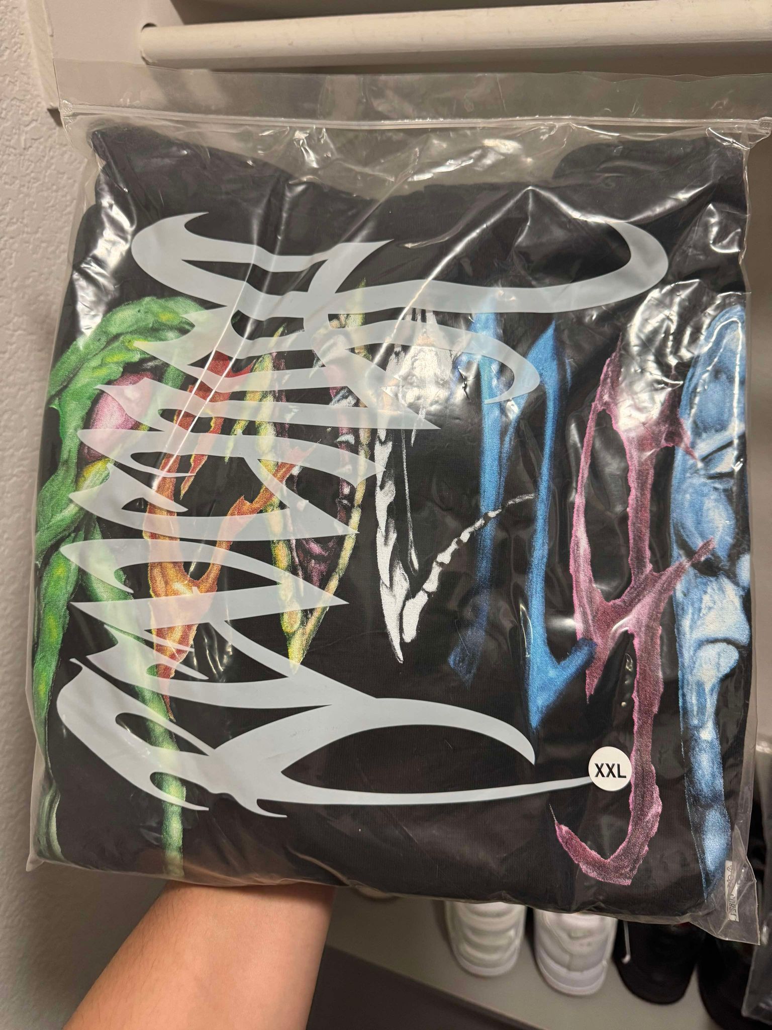 Revenge × Trippie Redd Revenge Trippie Redd Arch Logo Hoodie Size US XXL / EU 58 / 5 - 5 Thumbnail