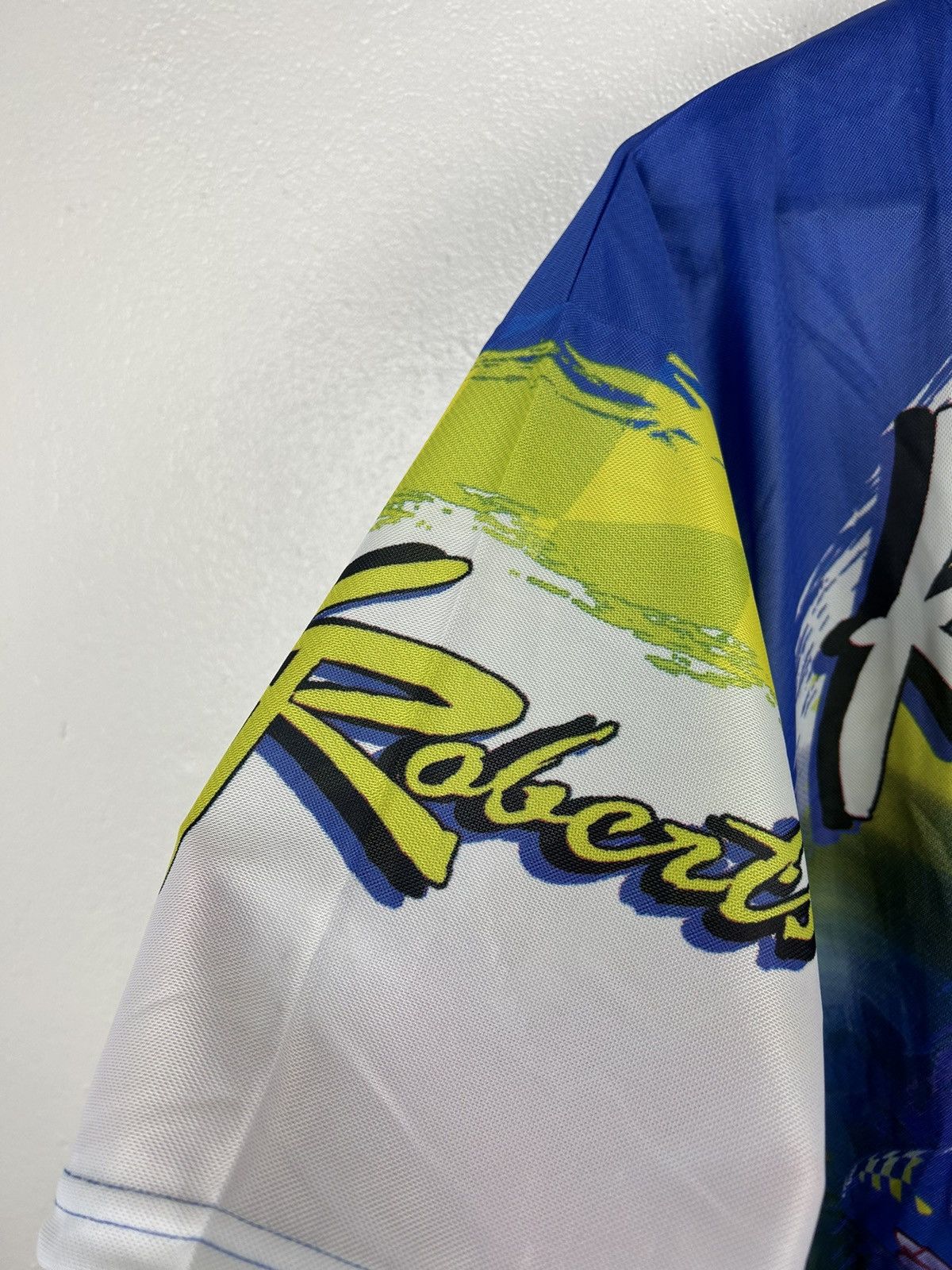 Vintage 00s Vintage 2000 MotoGP Kenny Roberts AOP Racing Jersey Size US XXL / EU 58 / 5 - 2 Thumbnail