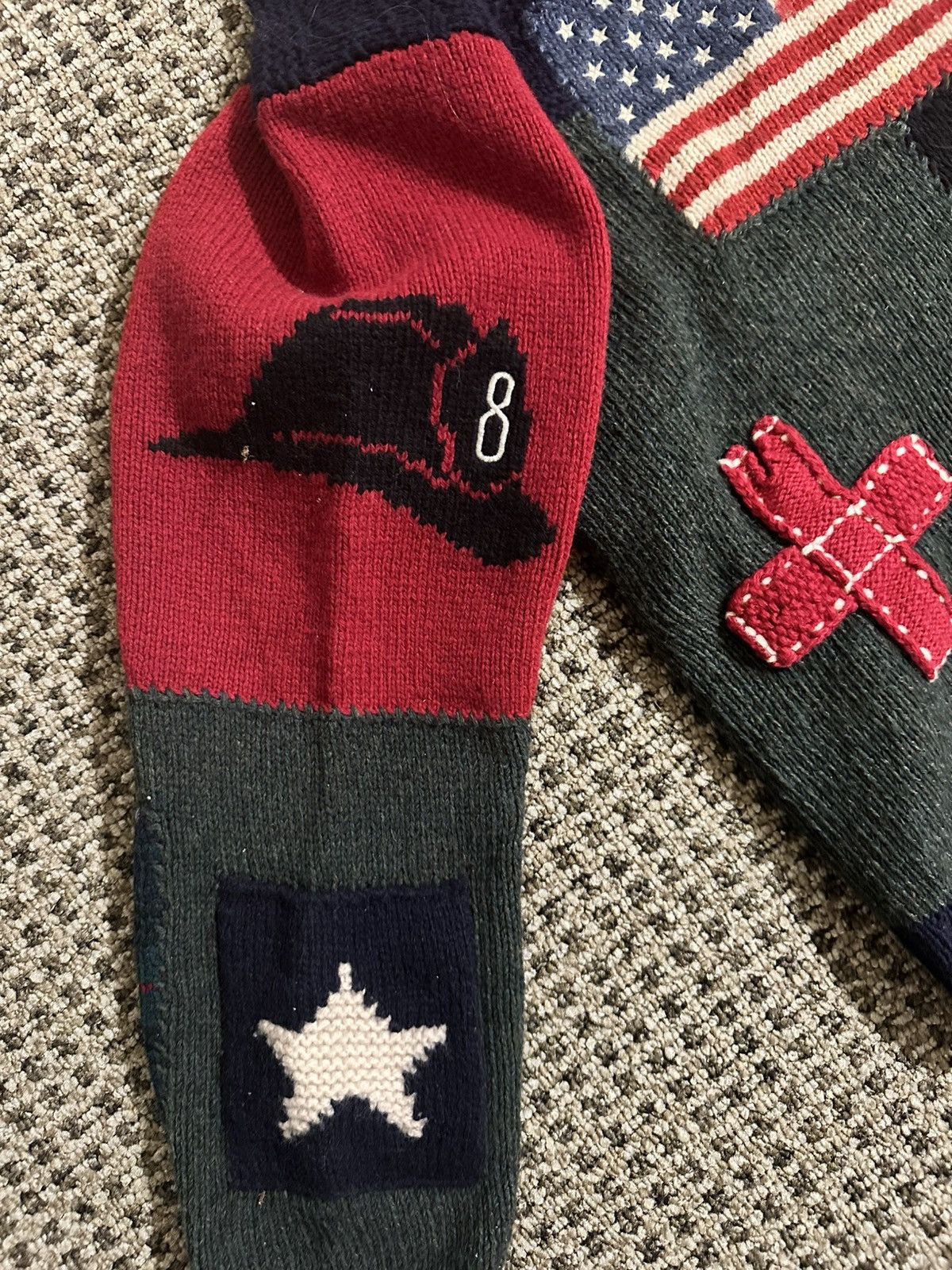 Polo Ralph Lauren Vintage 2002 9/11 Tribute Ralph Lauren Sweater Size US XL / EU 56 / 4 - 4 Thumbnail