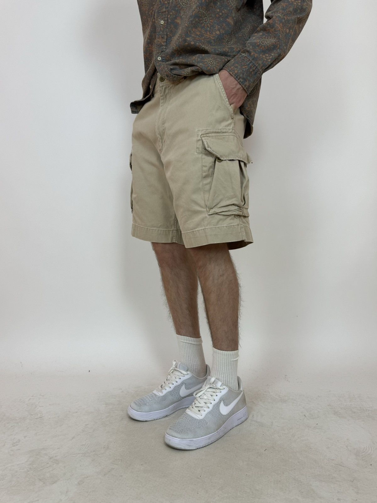 Vintage Polo Ralph Lauren Vintage Cargo Shorts Mens Size 35 Size US 35 - 6 Thumbnail
