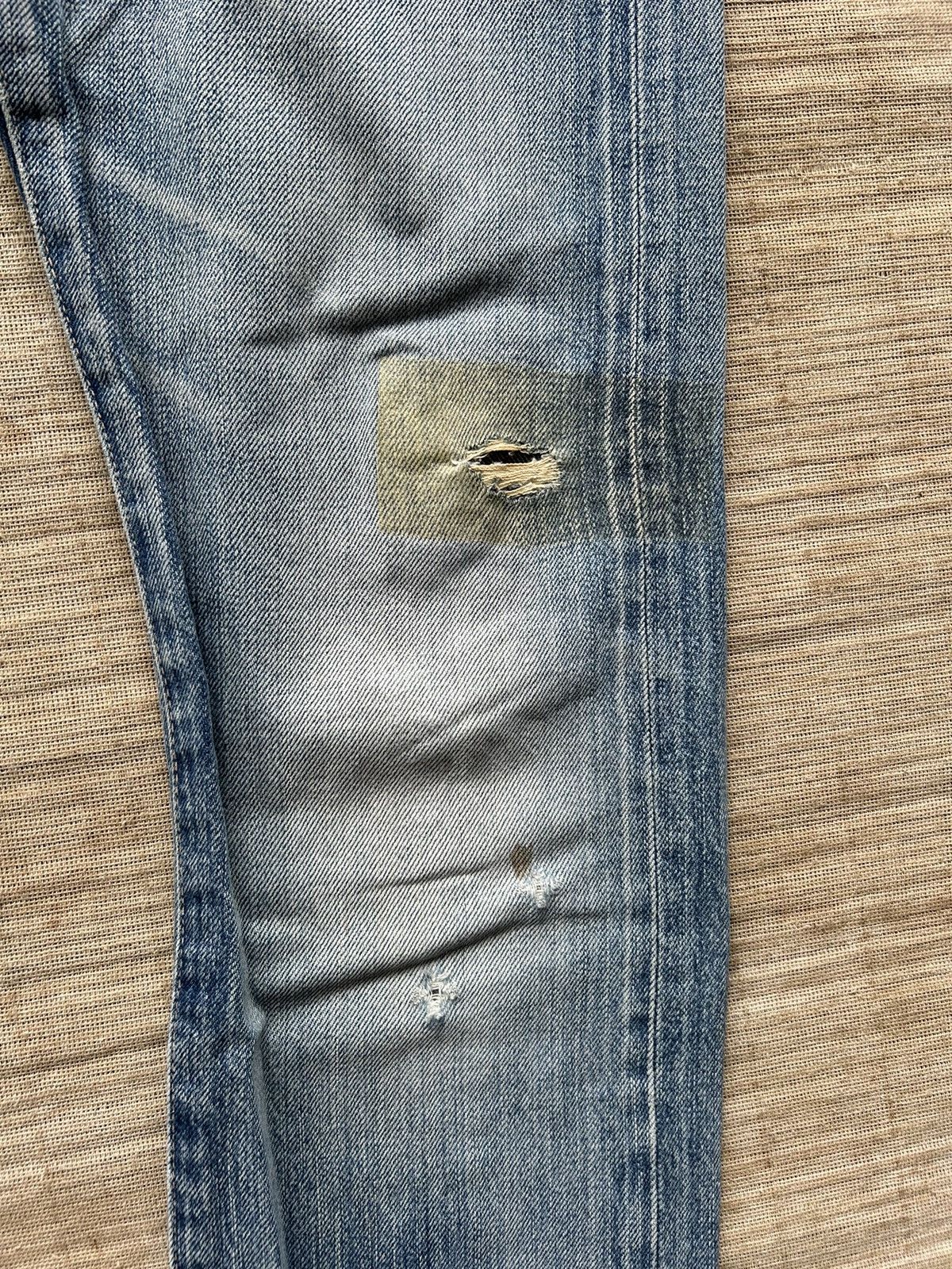 Hysteric Glamour × Japanese Brand Vtg HYSTERIC GLAMOUR XXX Selvedge Distressed denim RARE☠️ Size US 31 - 9 Thumbnail