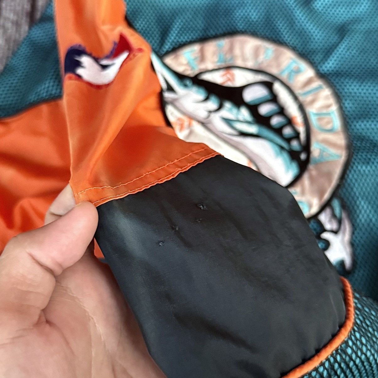 Other Vintage 90s Florida Marlins Pro Player Tag Windbreaker Size US XL / EU 56 / 4 - 12 Thumbnail
