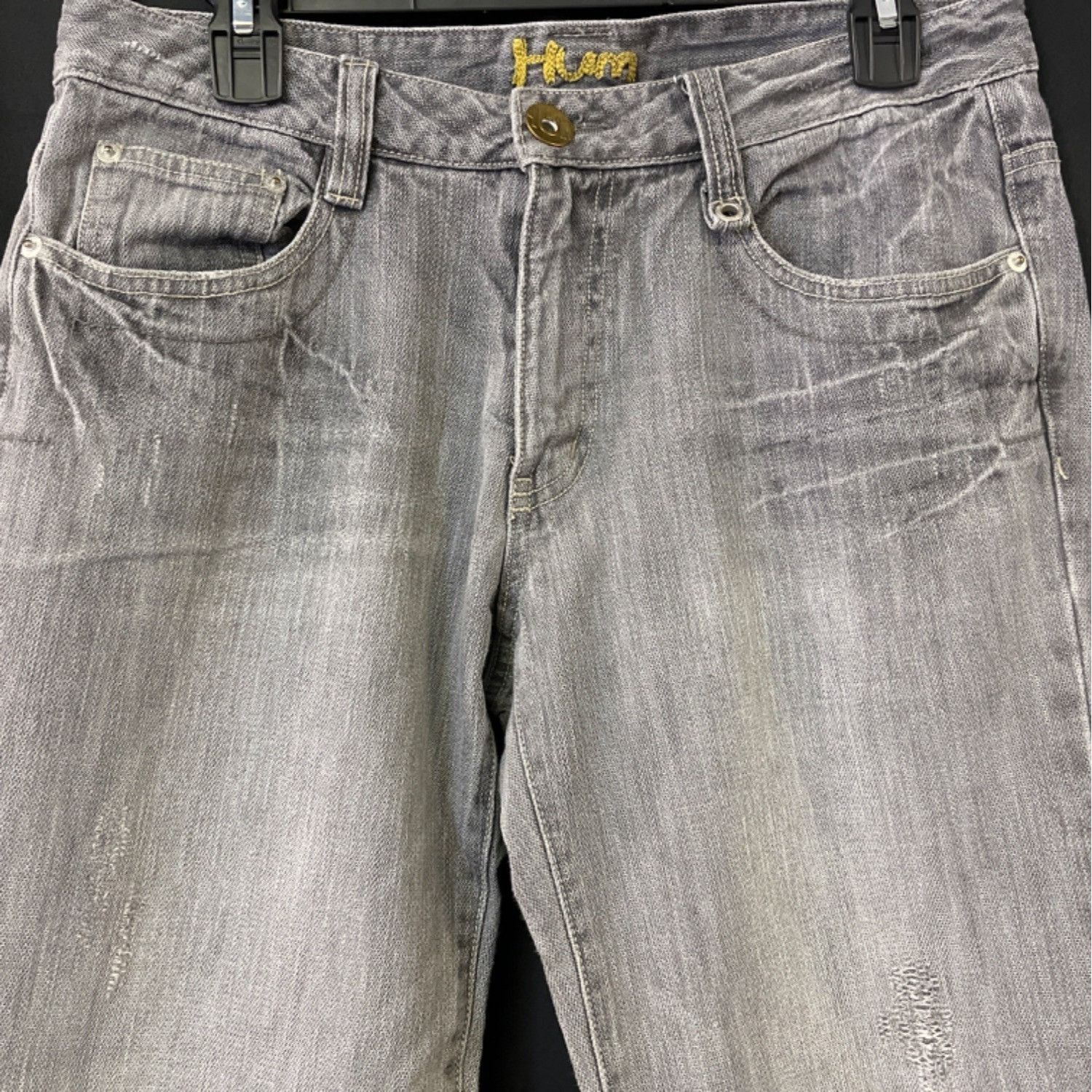 Other Hum Men's Grey Pants/Jeans/Wide Leg 31x38 SKU 4634 Size US 31 - 2 Thumbnail