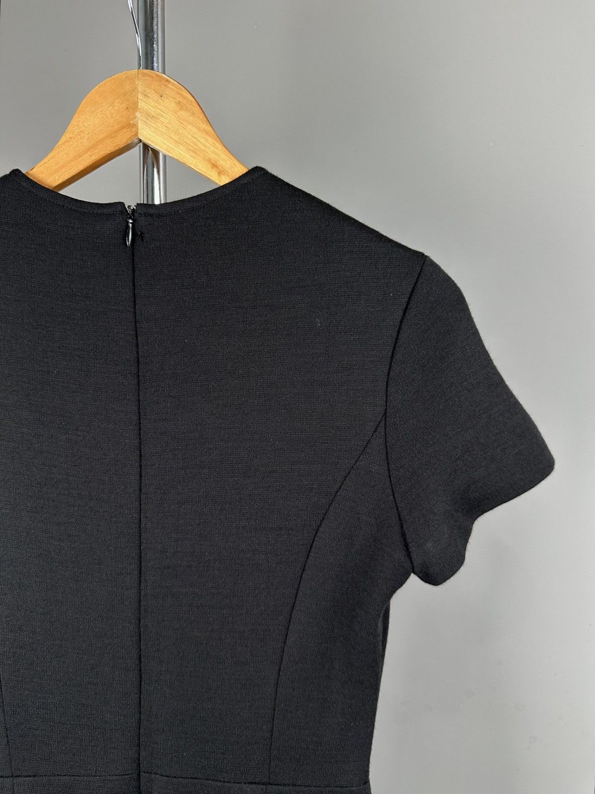 Chanel Chanel - Chanel Boutique Archive 1995 - Wool Black Dress Size S / US 4 / IT 40 - 10 Thumbnail