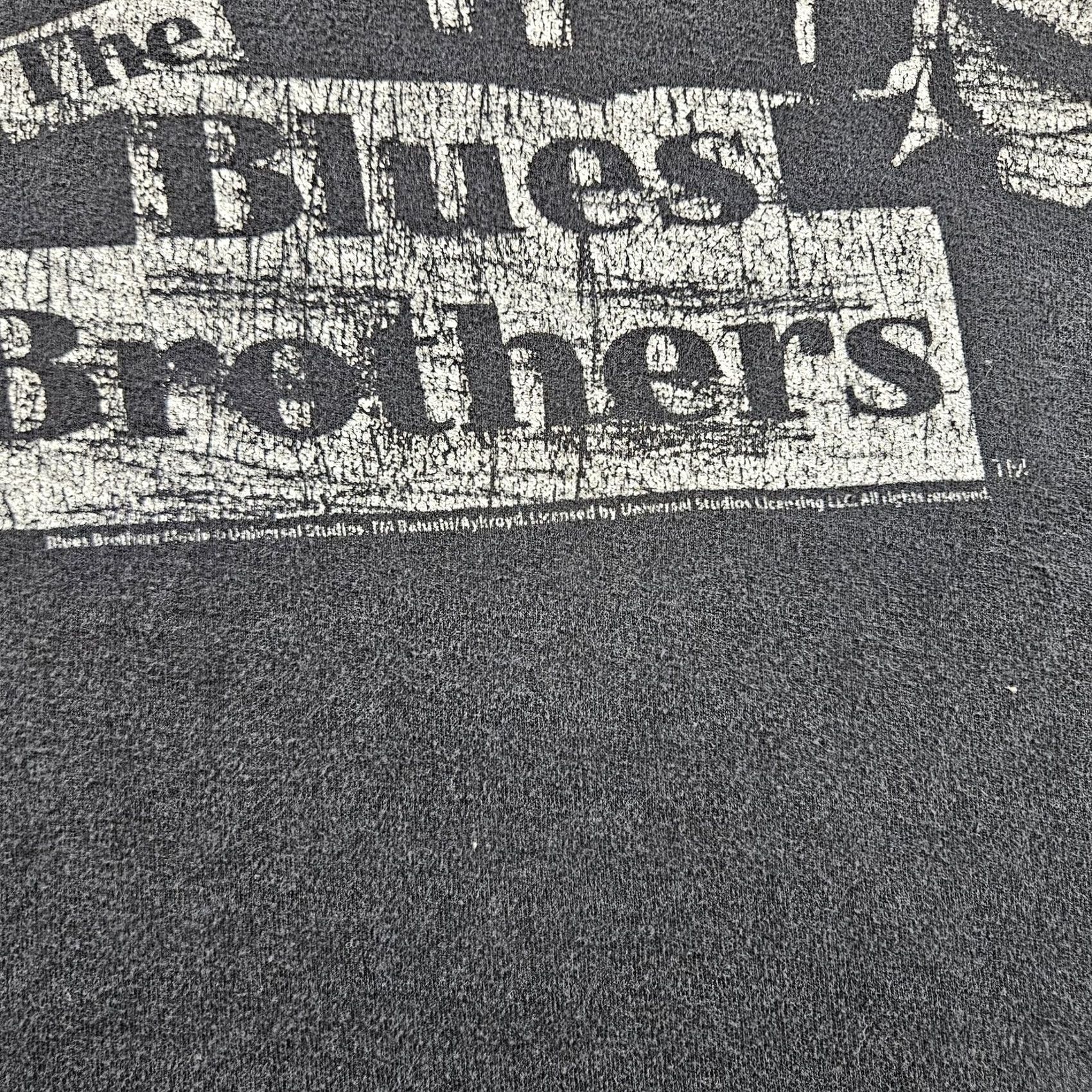 Vintage The Blues Brothers Shirt Mens XL Black Official Movie Music Graphic Tee Comedy Size US XL / EU 56 / 4 - 3 Thumbnail