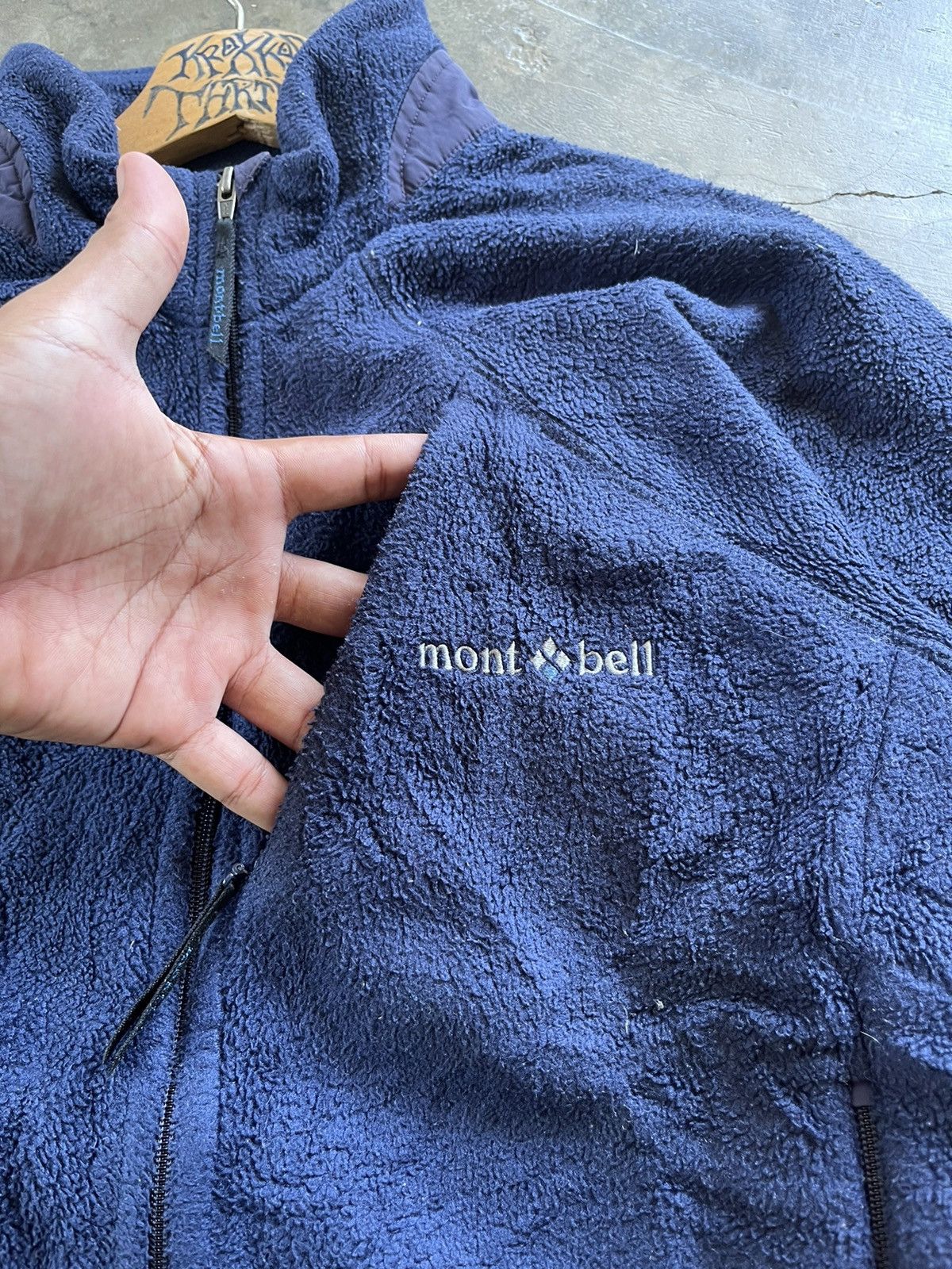 Japanese Brand × Montbell × Vintage 🔥Vintage Montbell Zipper Pocket Fleece Clima Plus Japan Size US M / EU 48-50 / 2 - 4 Thumbnail
