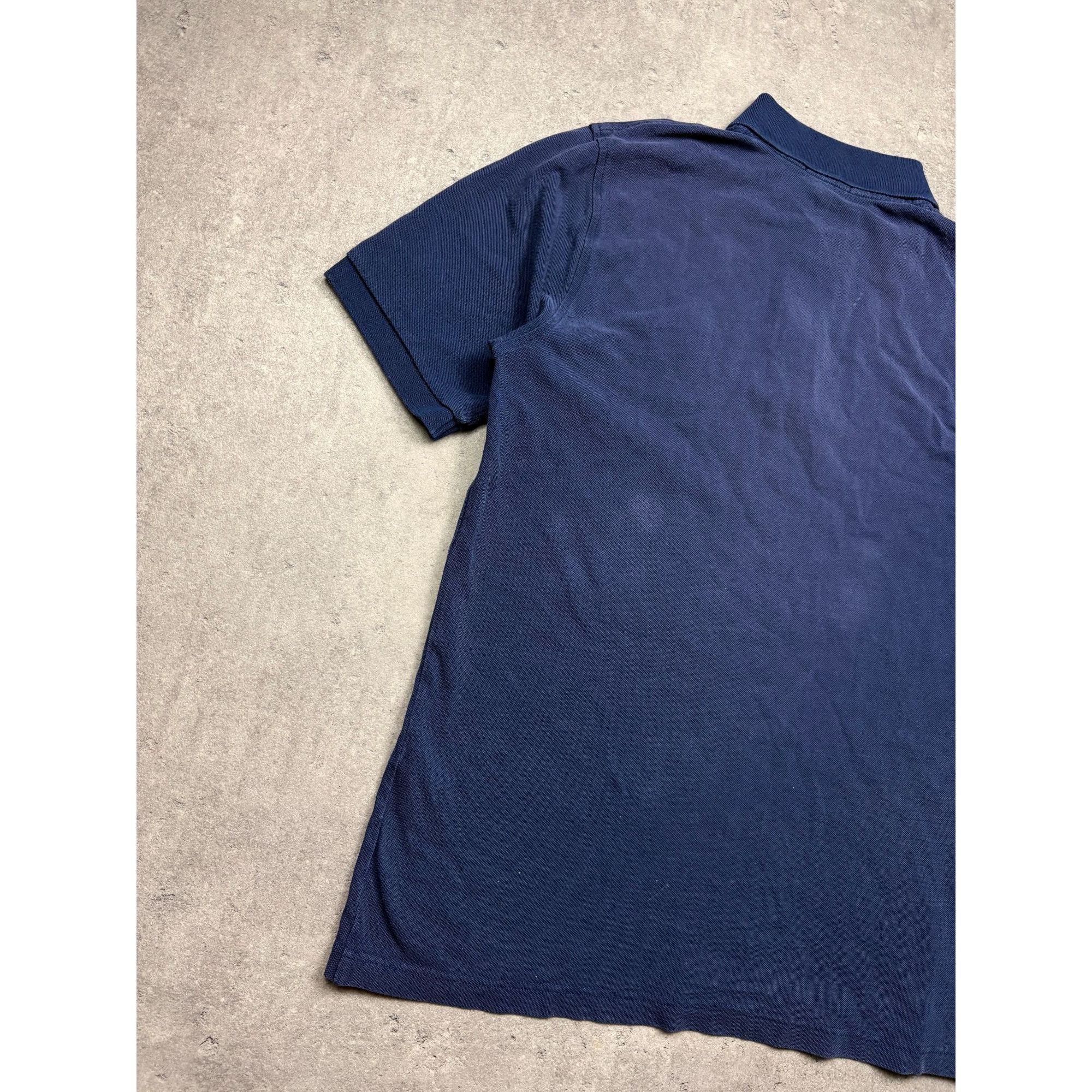 Burberry Burberry London Navy Blue Polo Shirt With Embroidered Knight Size US S / EU 44-46 / 1 - 8 Thumbnail