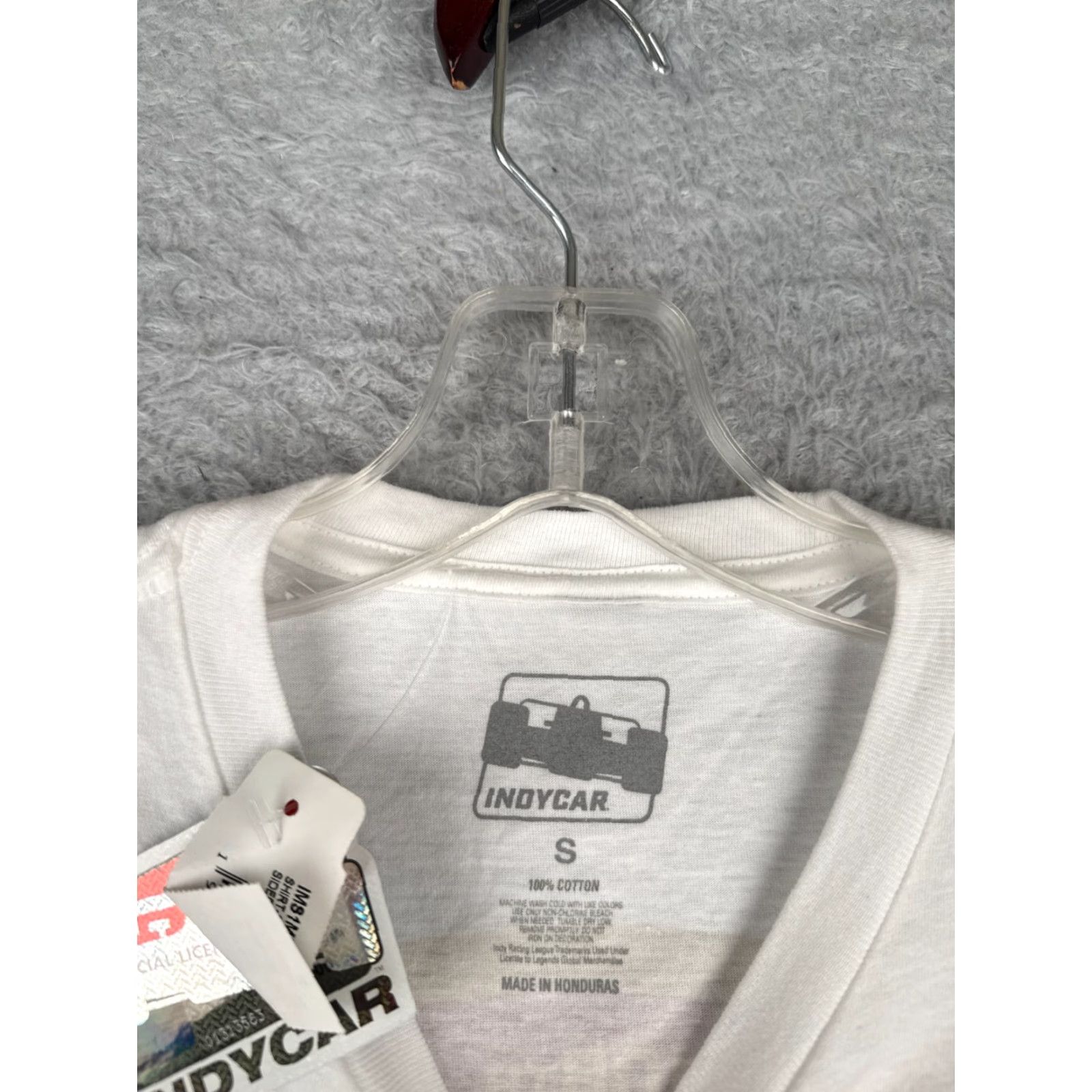 Vintage Indycar Shirt Adult Extra Large White 2024 Indy 500 Gainbridge 108th 100% Cotton Size US XL / EU 56 / 4 - 7 Thumbnail