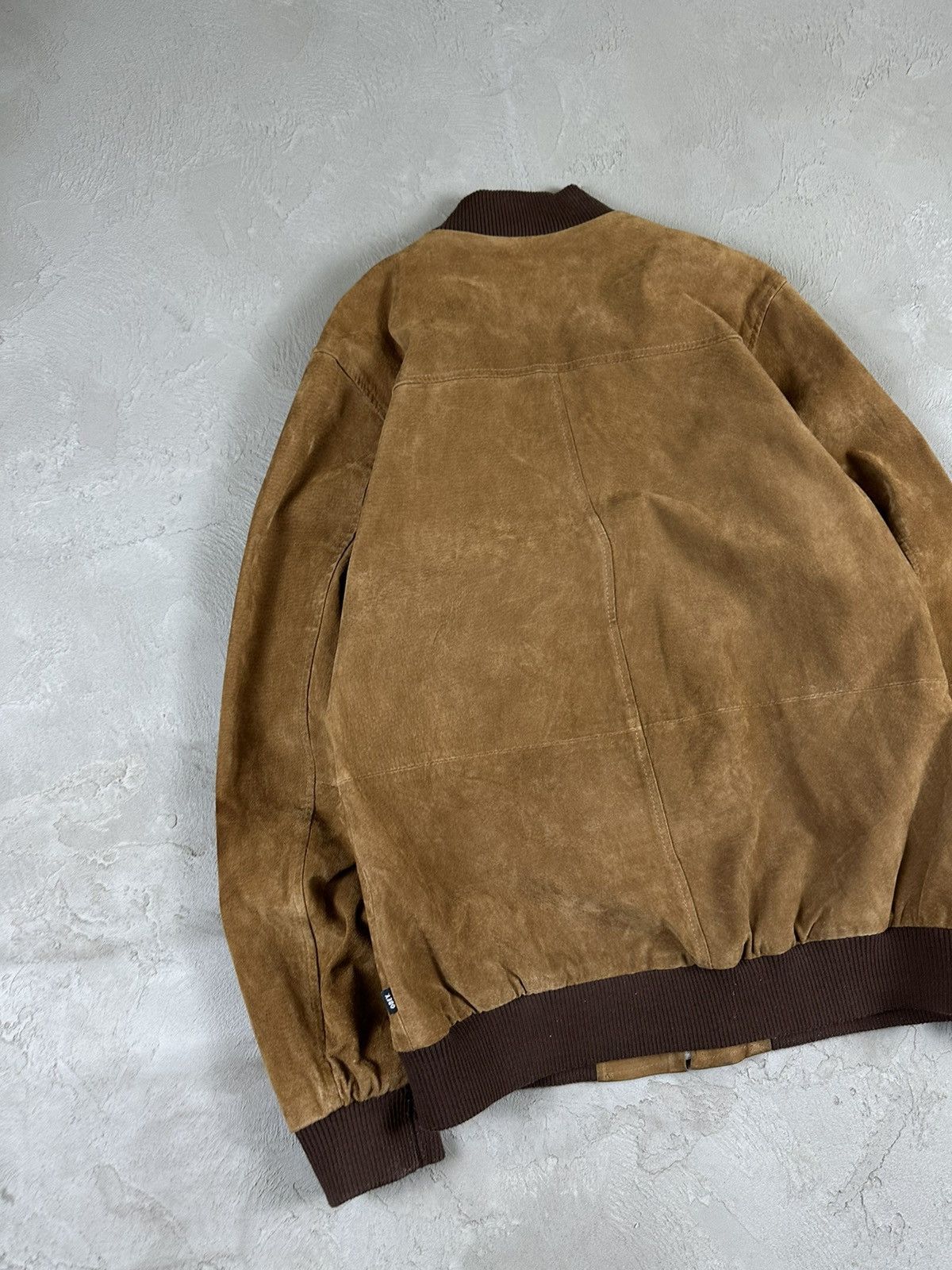 Obey Obey Suede Leather Boxy Bomber Jacket Size US M / EU 48-50 / 2 - 11 Thumbnail