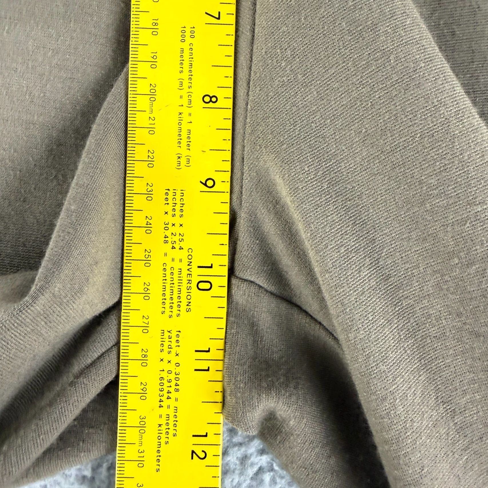 Vintage Soma Wide Leg Pants Womens Small Brown Pull On Loungewear Casual Knit Stretch Comfort Size 28" / US 6 / IT 42 - 5 Thumbnail