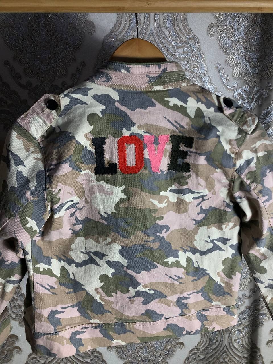 Vintage × Zadig & Voltaire VERY RARE ZADIG & VOLTAIRE LOVE DENIM JEANS JACKET DESIGNER Size S / US 4 / IT 40 - 10 Thumbnail