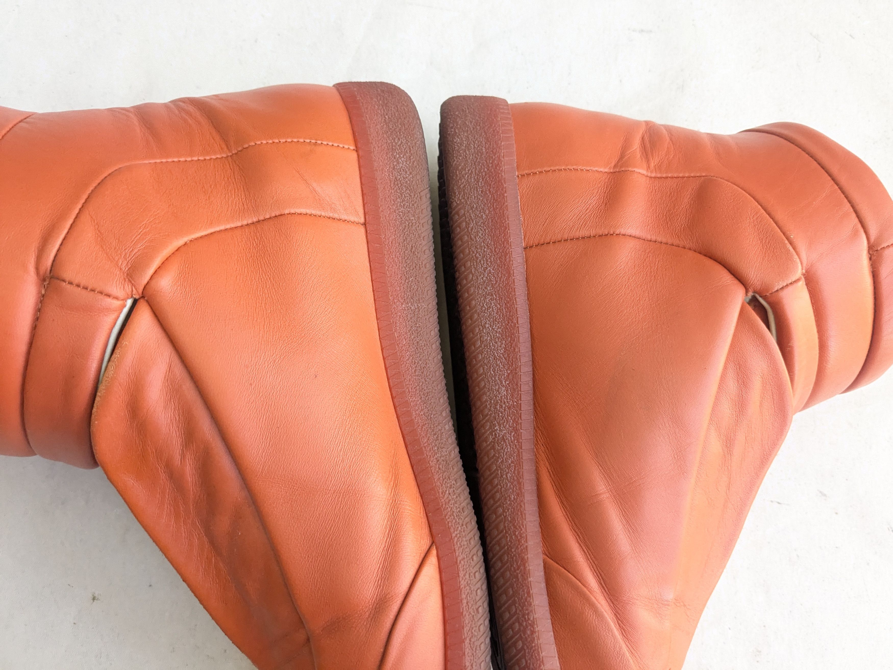 Maison Margiela Maison Margiela Future Orange High Tops 10 43 Size US 10 / EU 43 - 12 Thumbnail