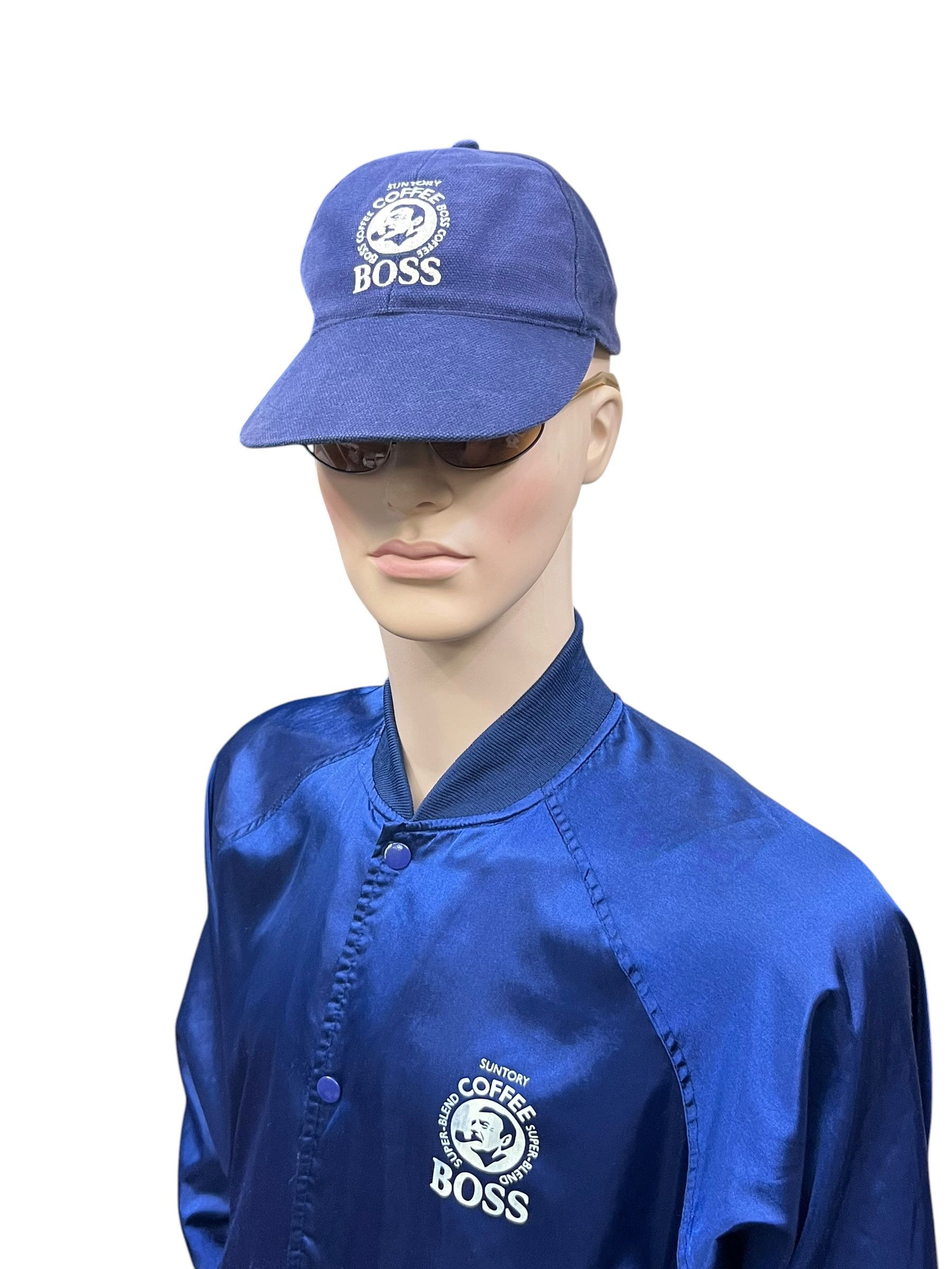 Japanese Brand FYE 90’s SUNTORY COFFEE BOSS Embroidery Strapback Dad Hat💥 Size ONE SIZE - 1 Thumbnail