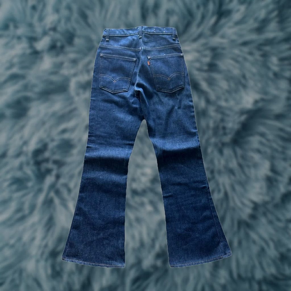 Levi's VINTAGE Levi's 646 0217 Raw Orange Tab Bell Bottom Flare Denim Jeans Mens 28 NWOT Size US 28 / EU 44 - 1 Thumbnail