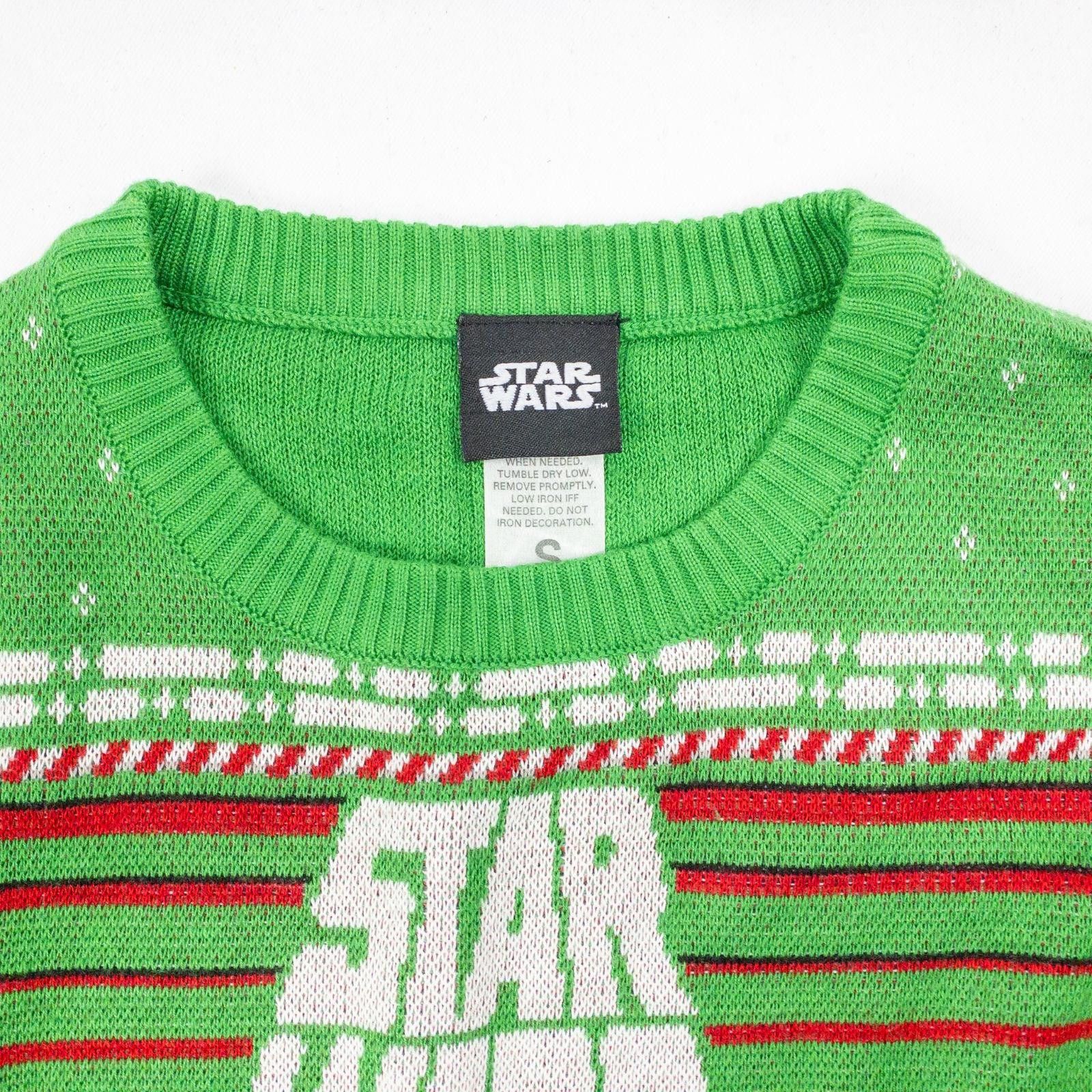 Star Wars Star Wars Green Patterned Sweater Mens Small Womens Medium Size US S / EU 44-46 / 1 - 3 Thumbnail