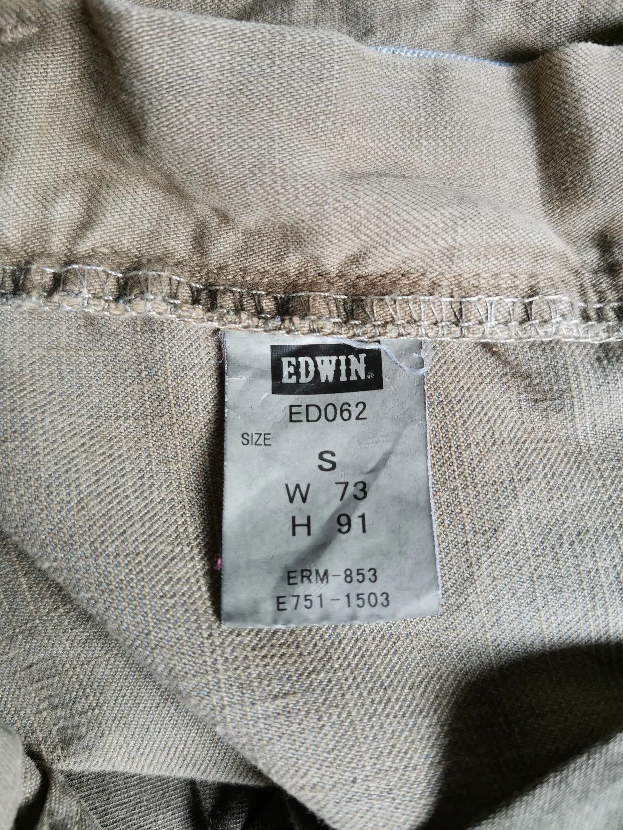 Edwin Rare!!! Edwin Design Work Tactical Cargo Multipocket Pants Size US 31 - 4 Thumbnail