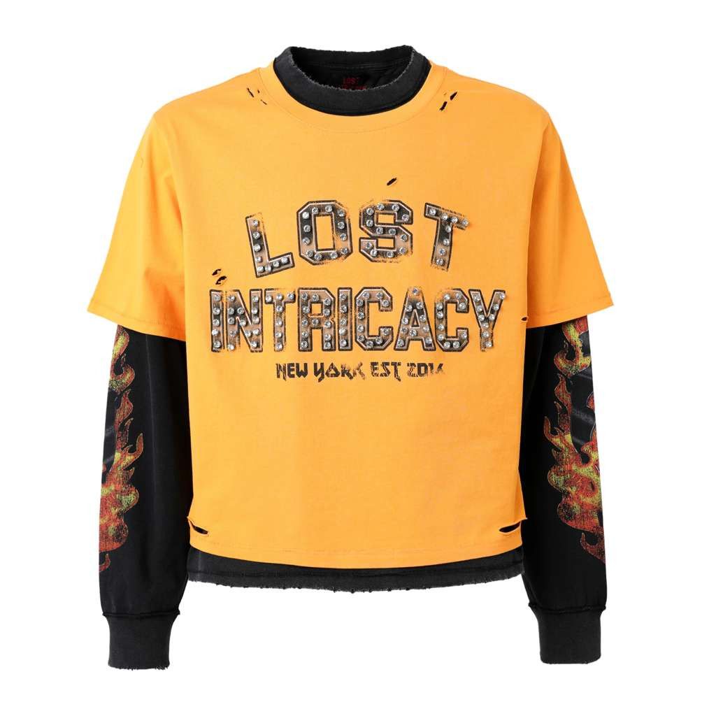 LOST INTRICACY Lost Intricacy 'Motors' Yellow LS Tee Size US L / EU 52-54 / 3 - 1 Preview