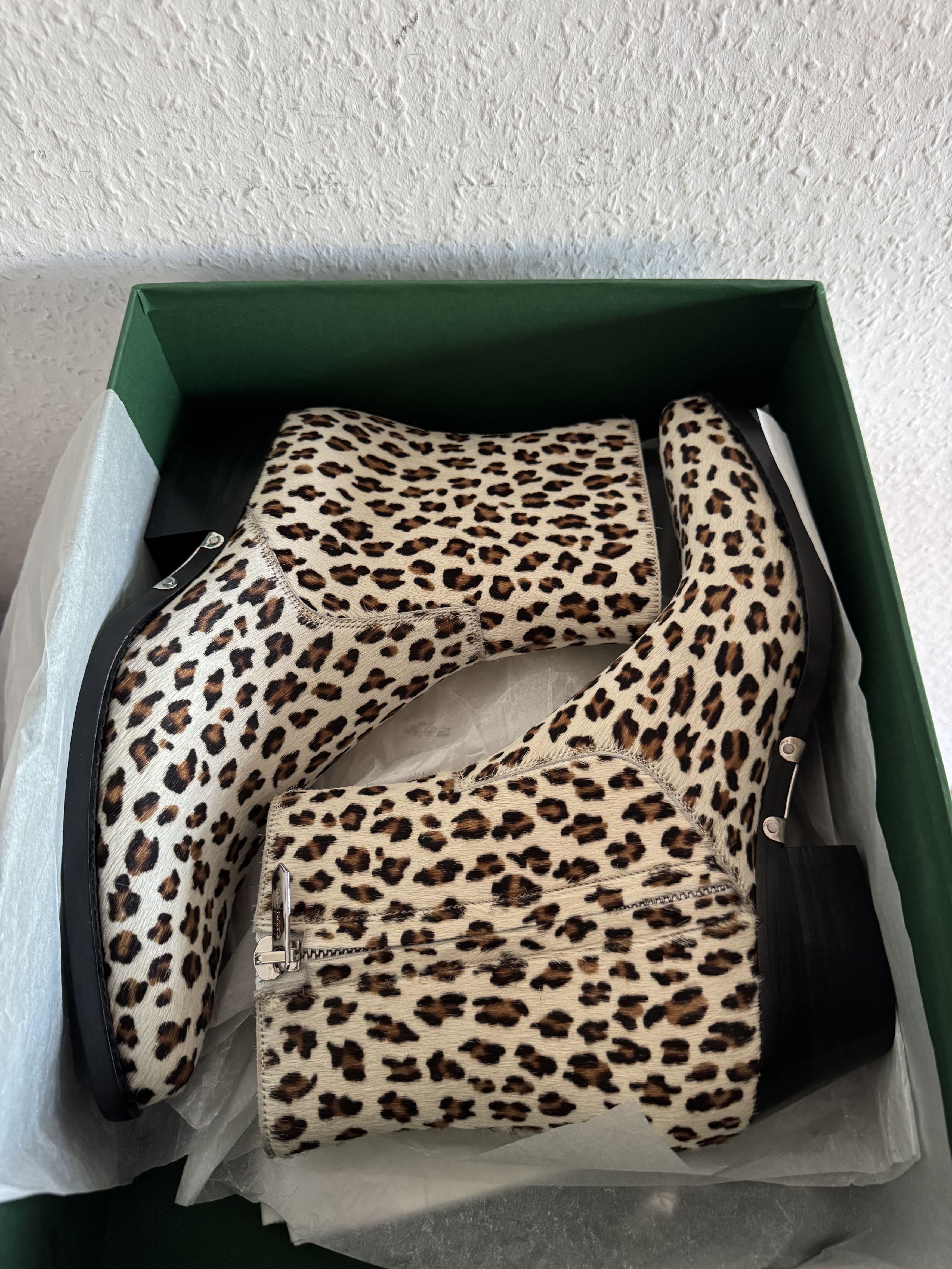 Calvin Klein 205W39NYC Pony Hair Spazzolato Ankle Boots Size US 8 / EU 41 - 13 Thumbnail