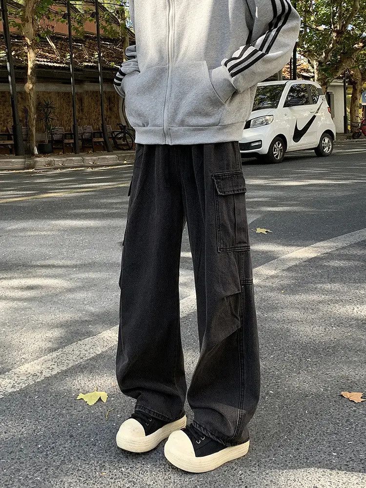 Japanese Brand × Jean Retro loose high street straight leg jeans Size US 32 / EU 48 - 5 Thumbnail