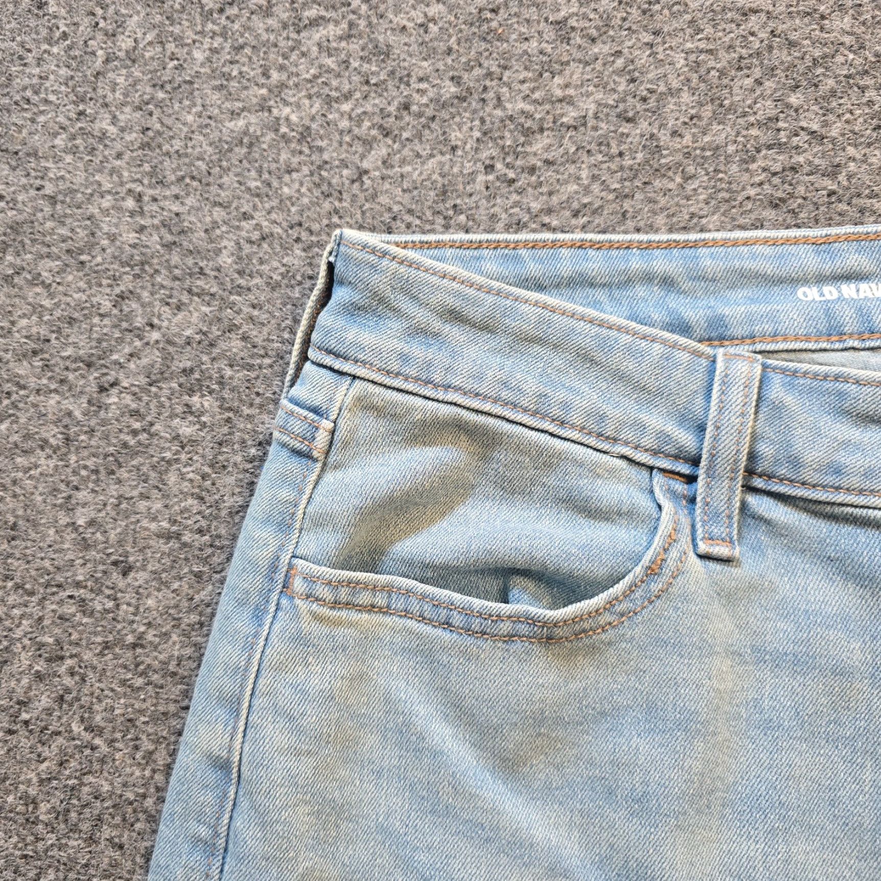 Old Navy Old Navy Jeans Womens 10 Tall Blue Wow Loose High Rise Straight Baggy Capsule 90s Womens Jeans Straight Baggy Blue Tall 33in Inseam Size 32" / US 10 / IT 46 - 4 Thumbnail