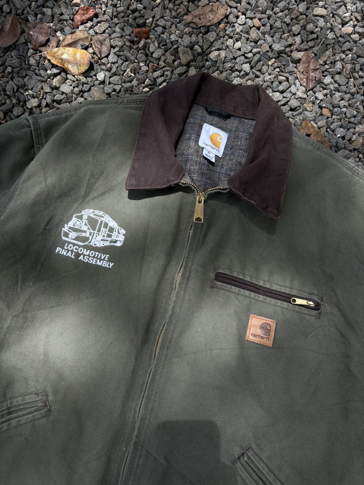 Carhartt Carhartt Detroit Jacket J92 ARG 🫒 Size US XL / EU 56 / 4 - 2 Thumbnail