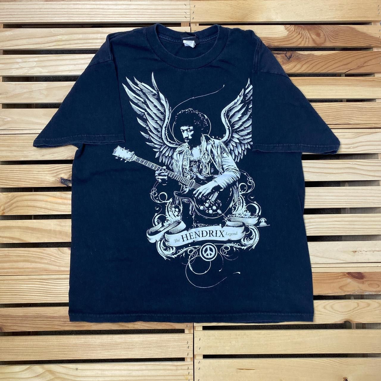 Other Vintage Jimi Hendrix Black Band Tee Size Large Size US L / EU 52-54 / 3 - 1 Thumbnail
