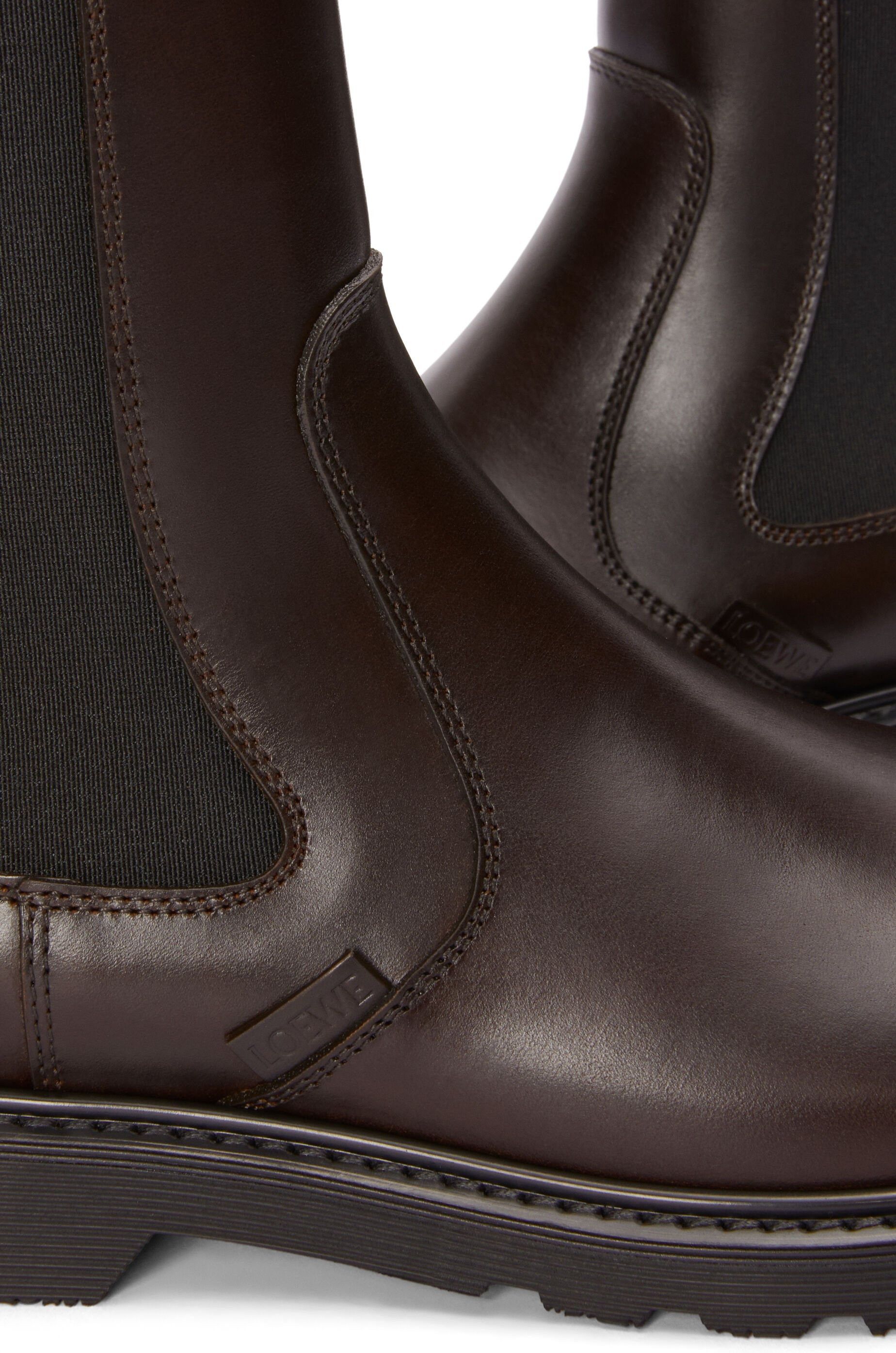 Loewe o1in1g0426 Blaze Chelsea Boots in Dark Brown Size US 9 / IT 39 - 5 Thumbnail