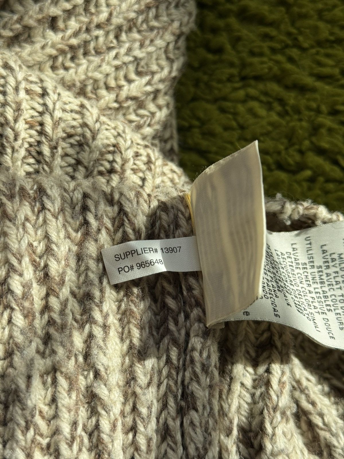 Ralph Lauren Ralph Lauren Denim & Supply wool blend ribbed sweater Size L / US 10 / IT 46 - 7 Thumbnail
