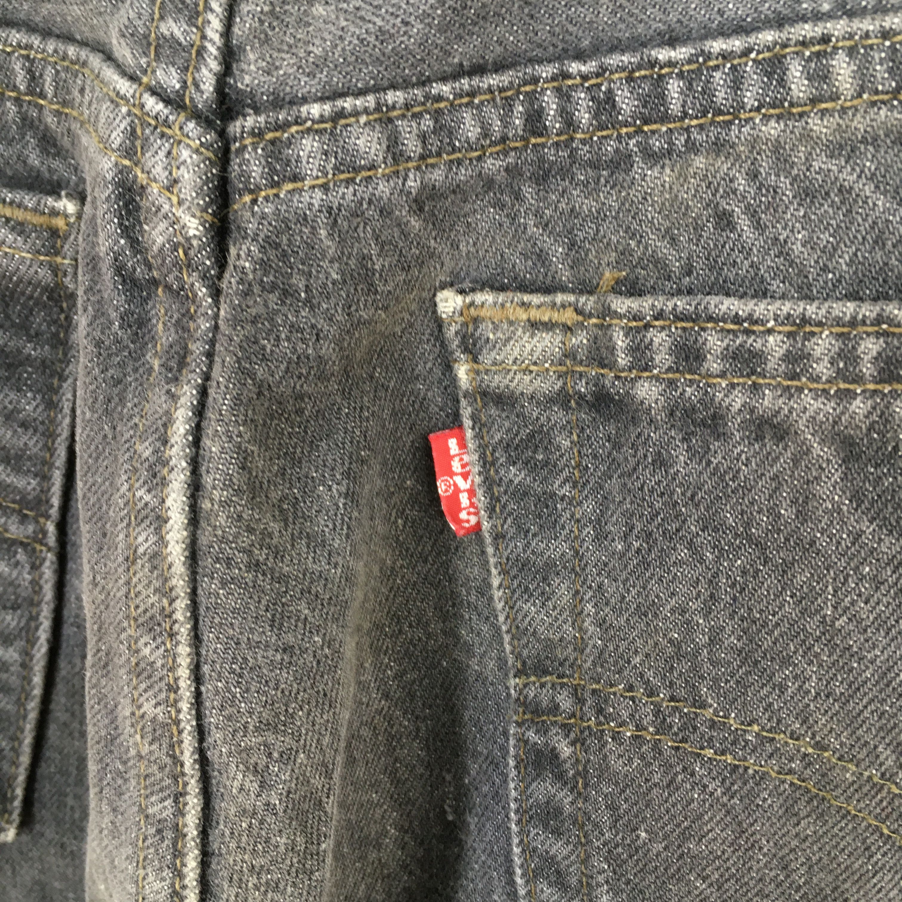 Levi's Size 31x27 Vintage Levi's 501 Gray Jeans Release Jeans S1637 Size US 31 - 13 Thumbnail