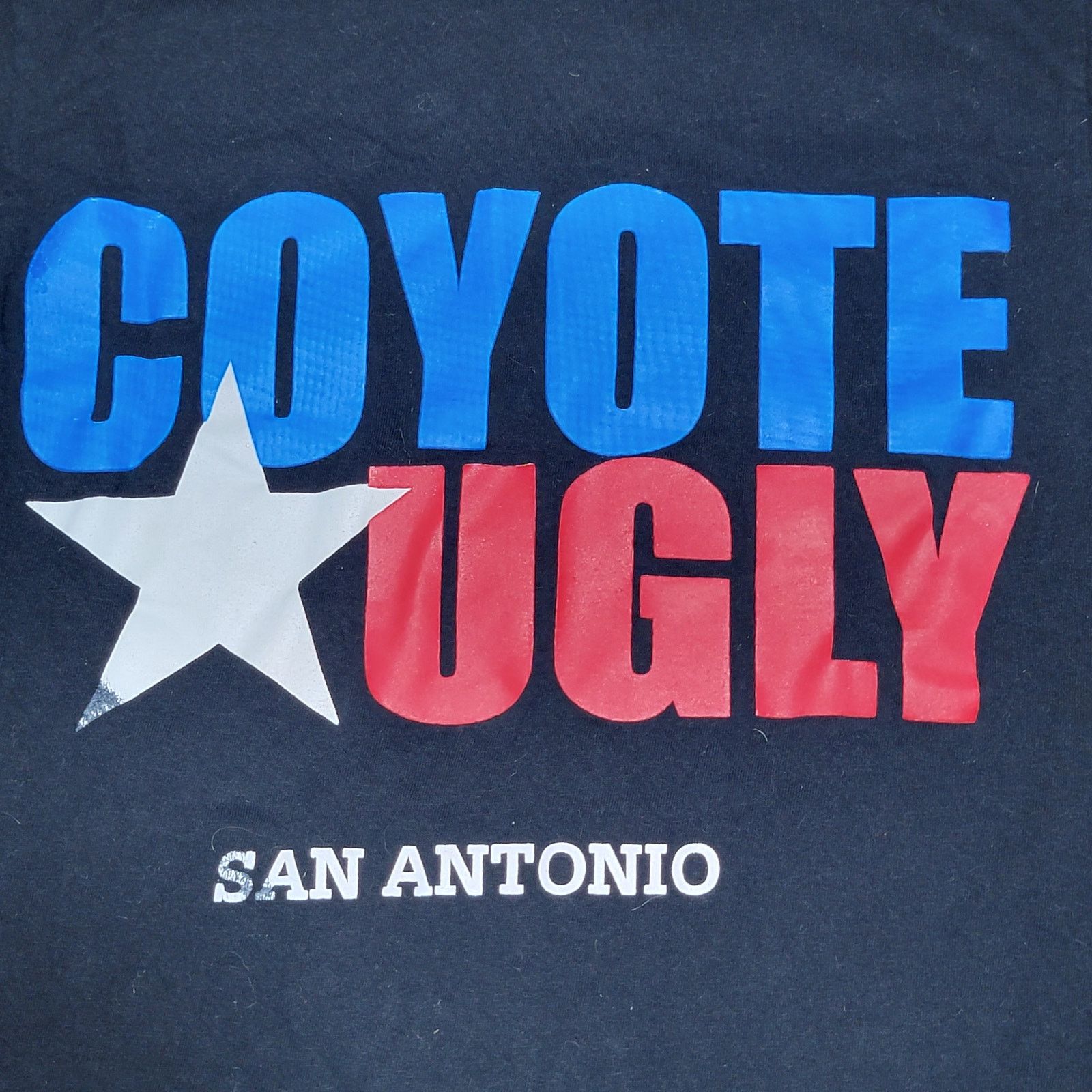 Gildan Coyote Ugly Black Unisex Tee "San Antonio Texas" -Size Small Size S / US 4 / IT 40 - 2 Thumbnail