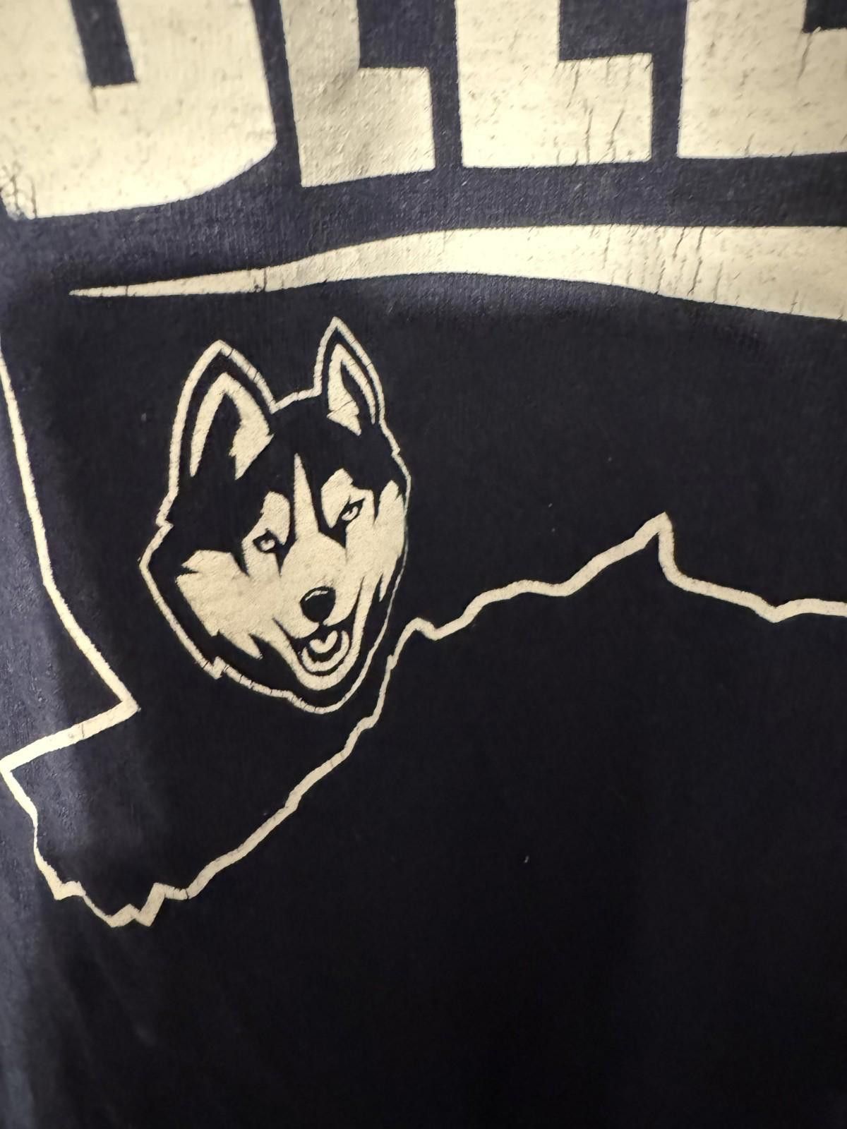 Nike UConn Huskies Bleed Blue S/S Tee Men's L Blue Size ONE SIZE - 4 Thumbnail