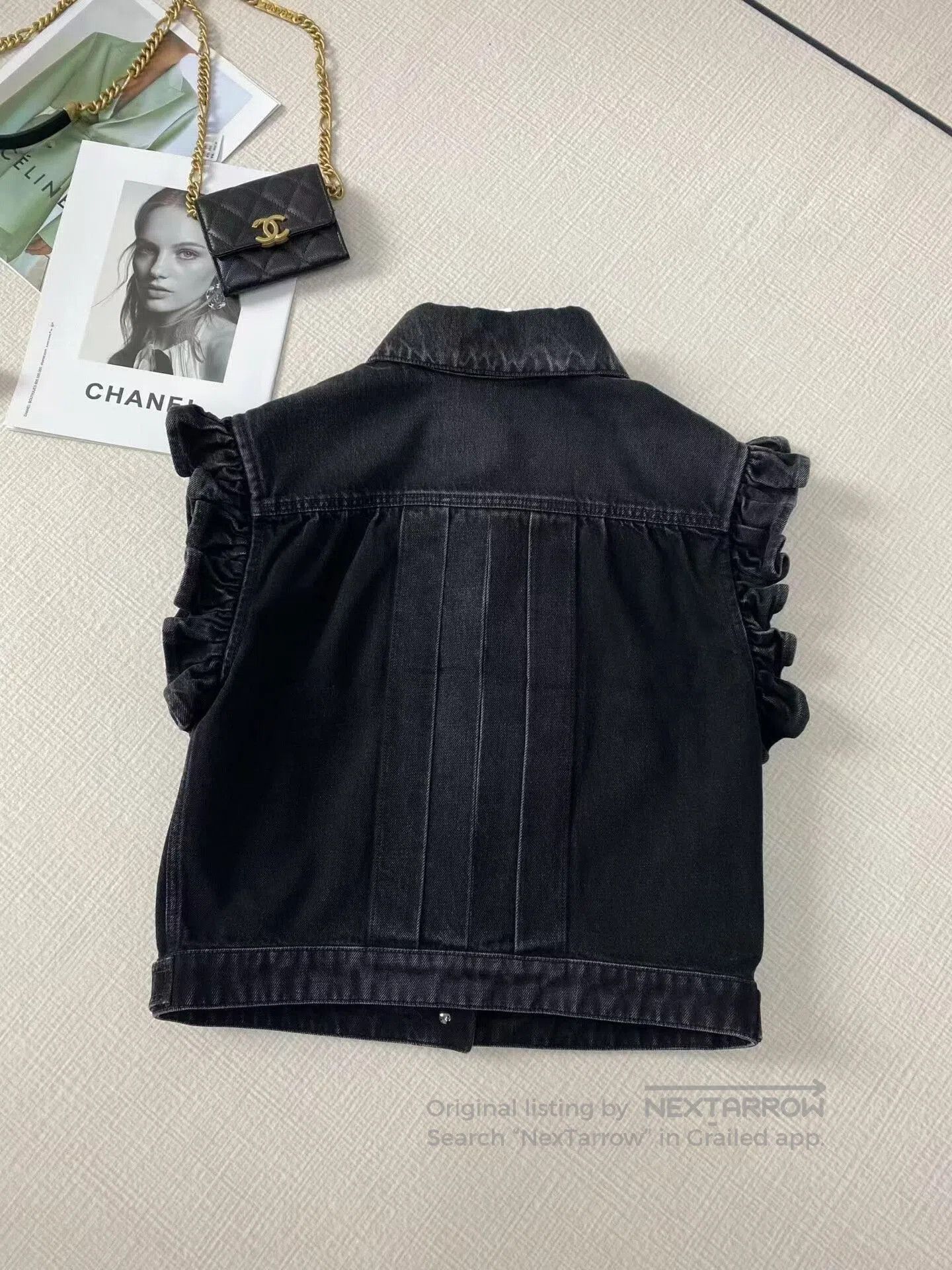 Chanel Chanel Denim Vest 24A Size 38. Size S / US 4 / IT 40 - 2 Thumbnail