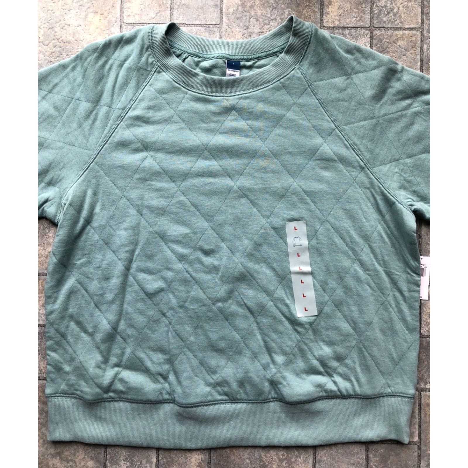 Old Navy NWT Old Navy Pullover Sweater Women Blue/Green Size Large RN 54023 Size L / US 10 / IT 46 - 2 Thumbnail