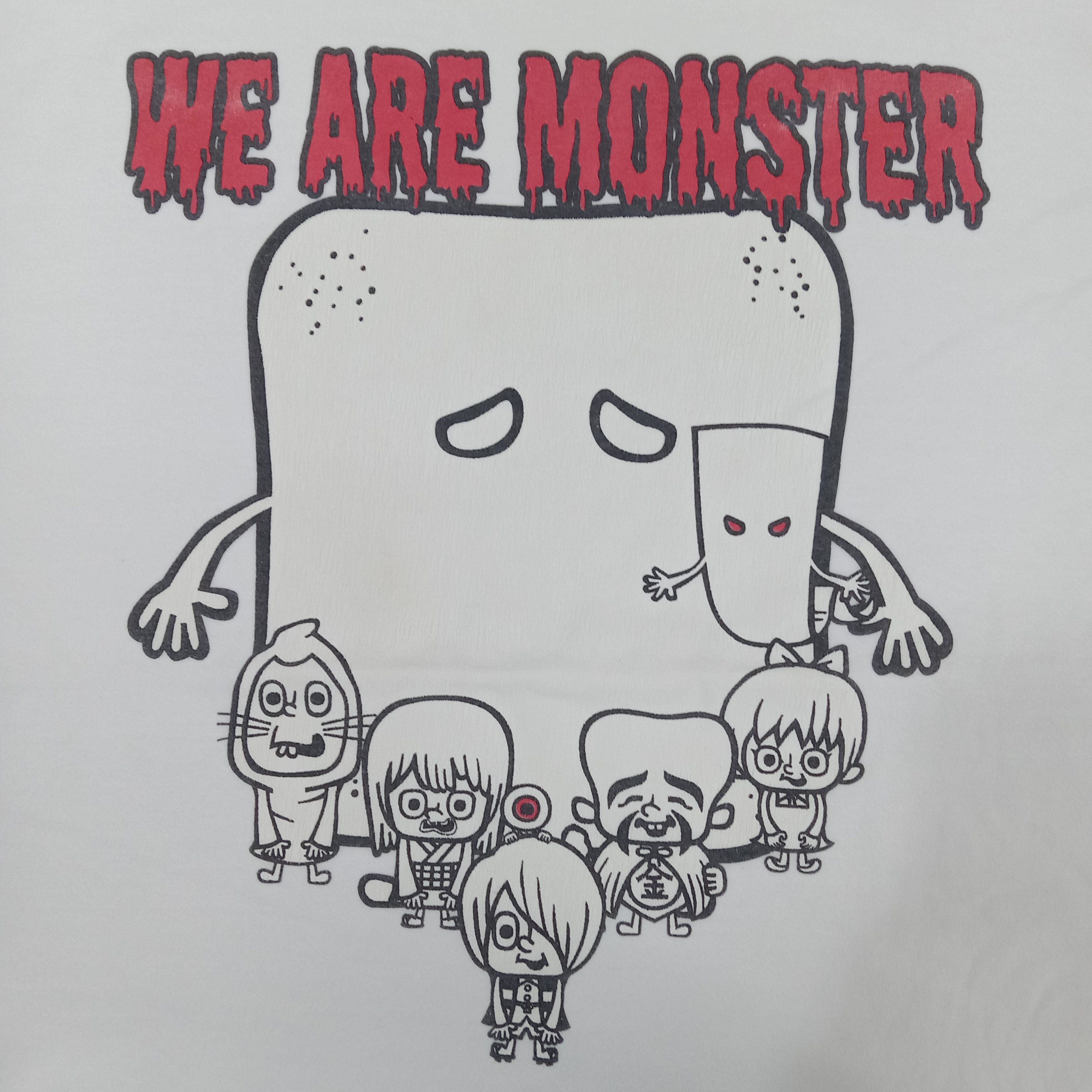 Anime × Japanese Brand × Vintage Gegege No Kitaro We Are Monster Japan Anime Tshirt Size US L / EU 52-54 / 3 - 2 Thumbnail
