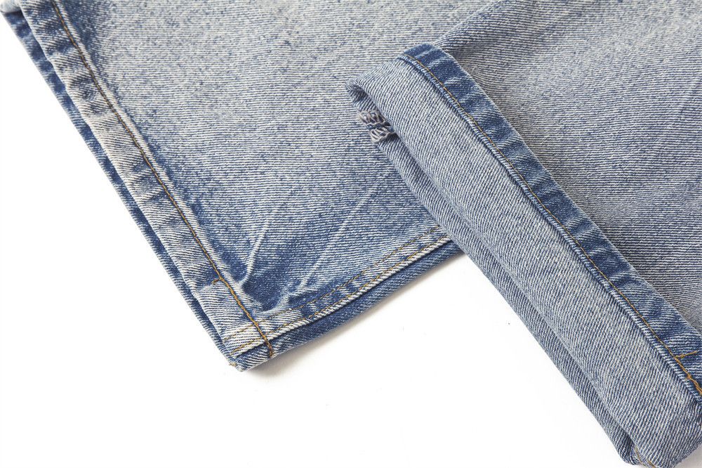 Japanese Brand × Jean Men's American vintage washed distressed jeans Size US 34 / EU 50 - 6 Thumbnail