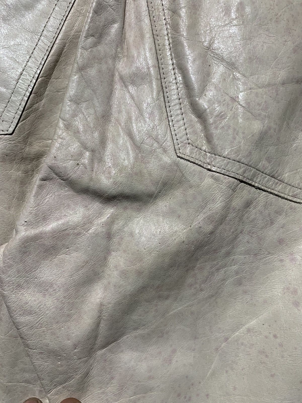 Vintage Vintage acetate flare leather pants made in canada Size US 32 / EU 48 - 19 Thumbnail