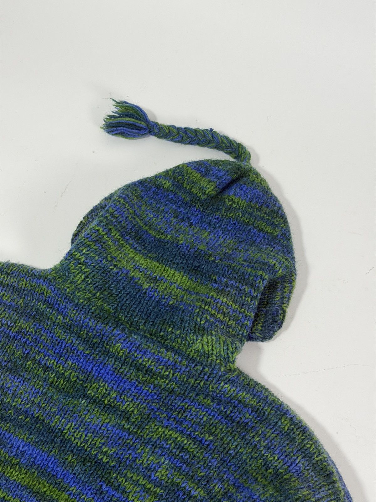 Vintage Nepalese Wool Knit Tassle Zip-Up Hoodie Size US M / EU 48-50 / 2 - 7 Thumbnail