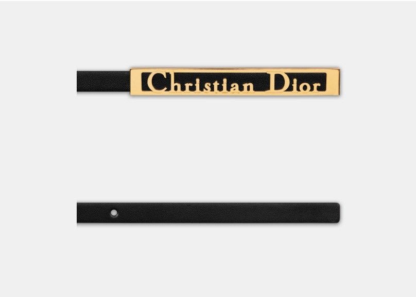 Dior o1w1db10325 Size: OS / B0588UWG Signature Belt in Black Size ONE SIZE - 3 Thumbnail