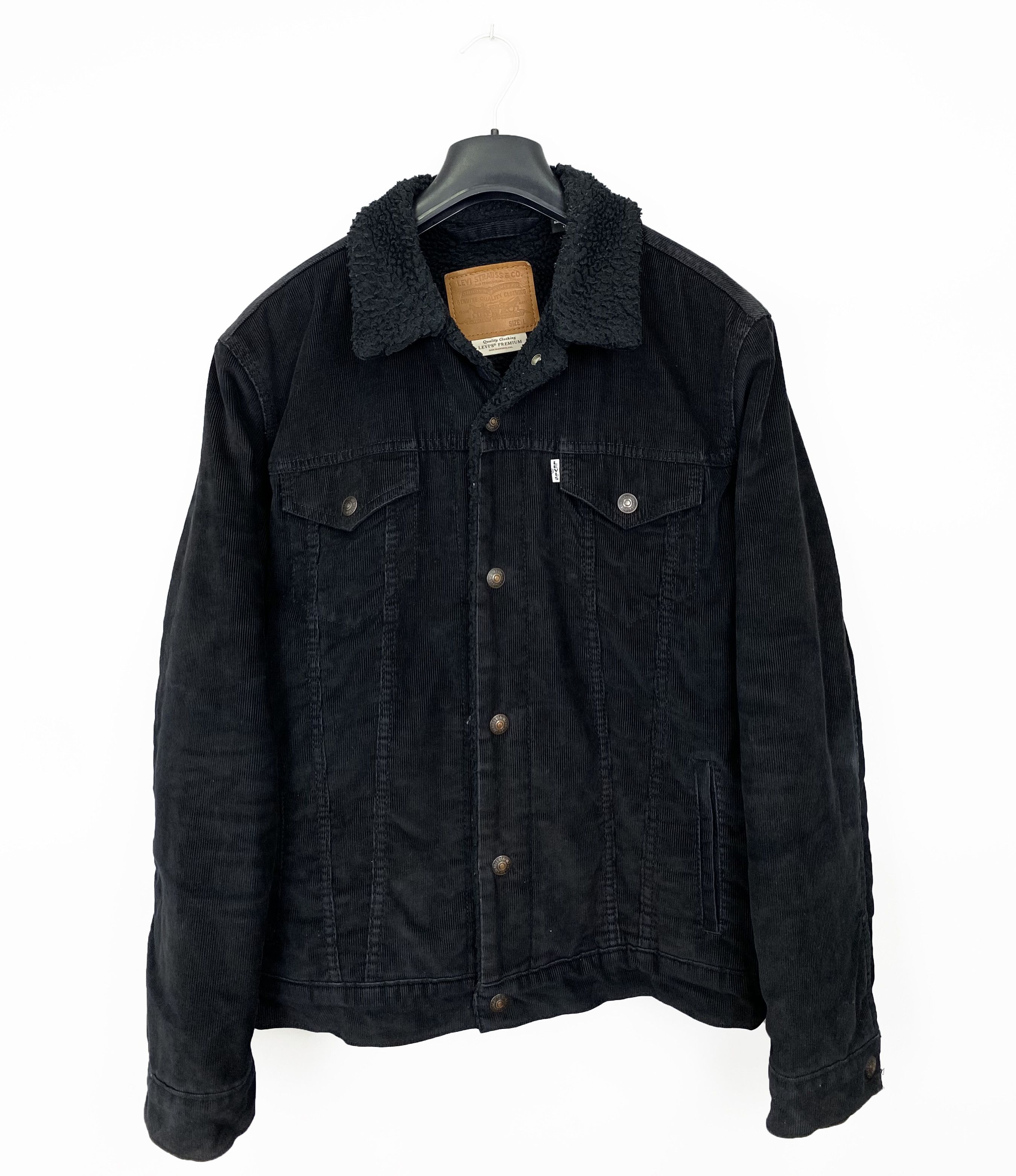 ジャケット・アウター PREMIUM BLACK TYPE I TRUCKER JACKET PREMIUM BLACK TYPE I TRUCKER JACKET Mサイズ