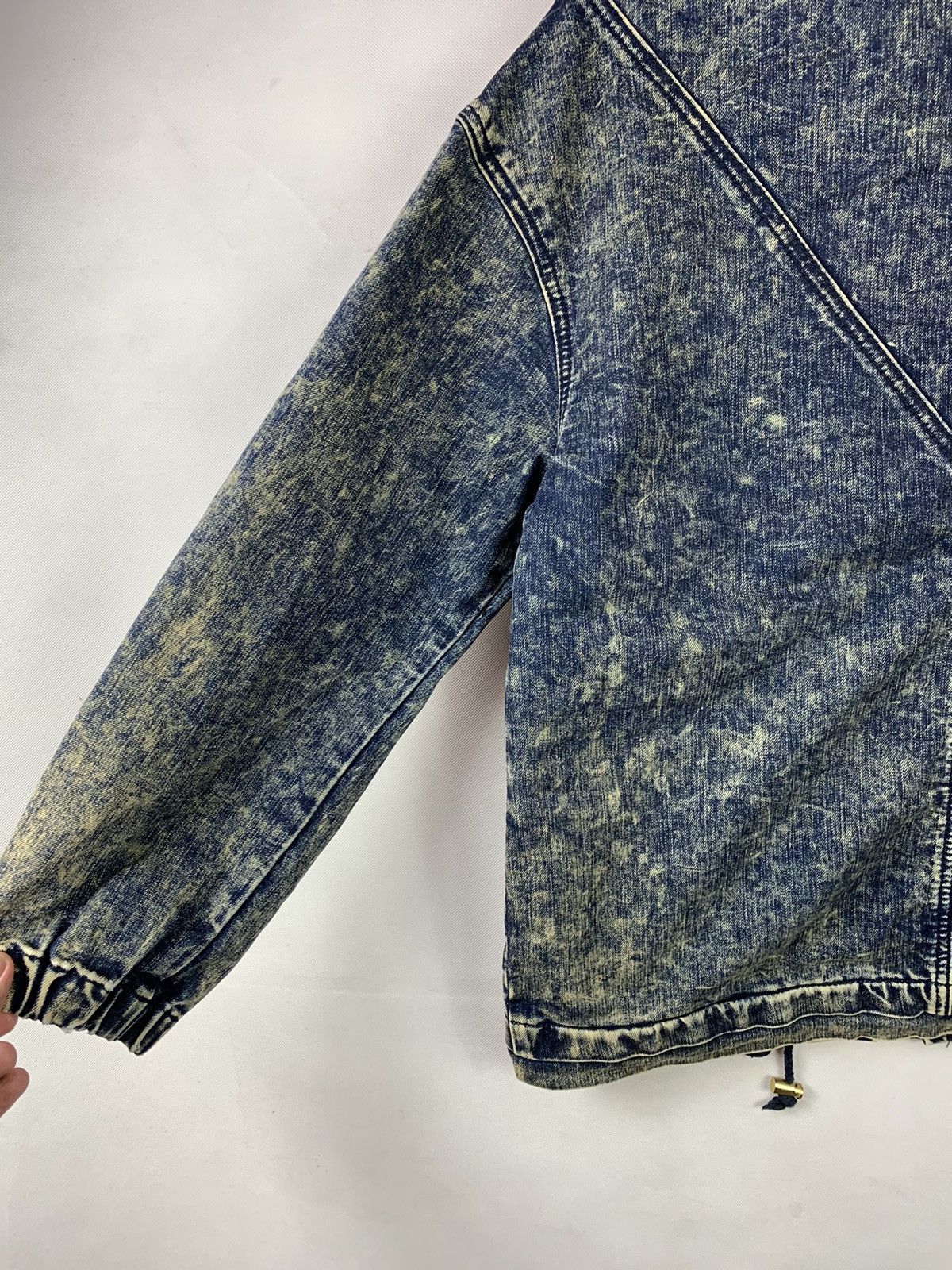 Forever 21 Rare! Forever 21 Stone Wash Denim Hippies Jacket Size US S / EU 44-46 / 1 - 7 Thumbnail