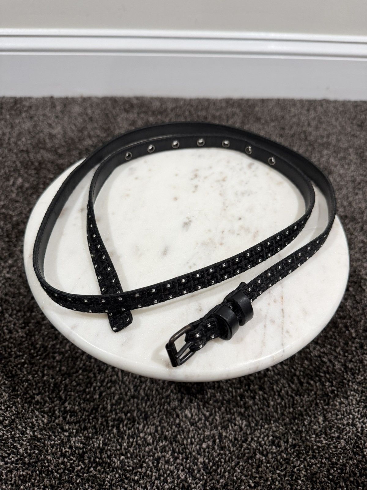 Haider Ackermann Haider Ackermann Leather / Fabric Thin Belt Size ONE SIZE - 1 Thumbnail