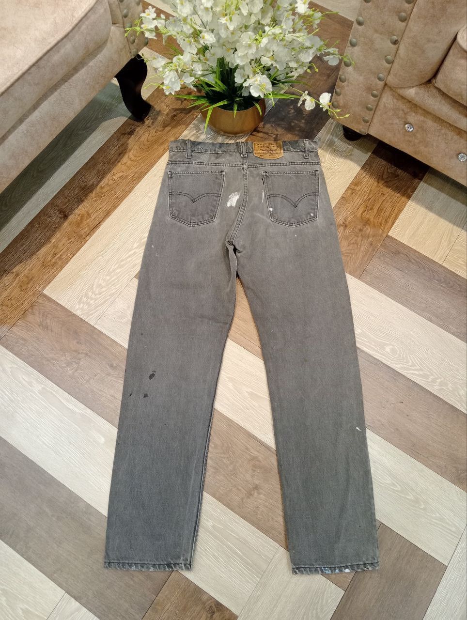 Levi's Vintage Clothing LEVI'S VINTAGE 505 BLACK JEANS - SIZE 32 Size US 32 / EU 48 - 12 Thumbnail
