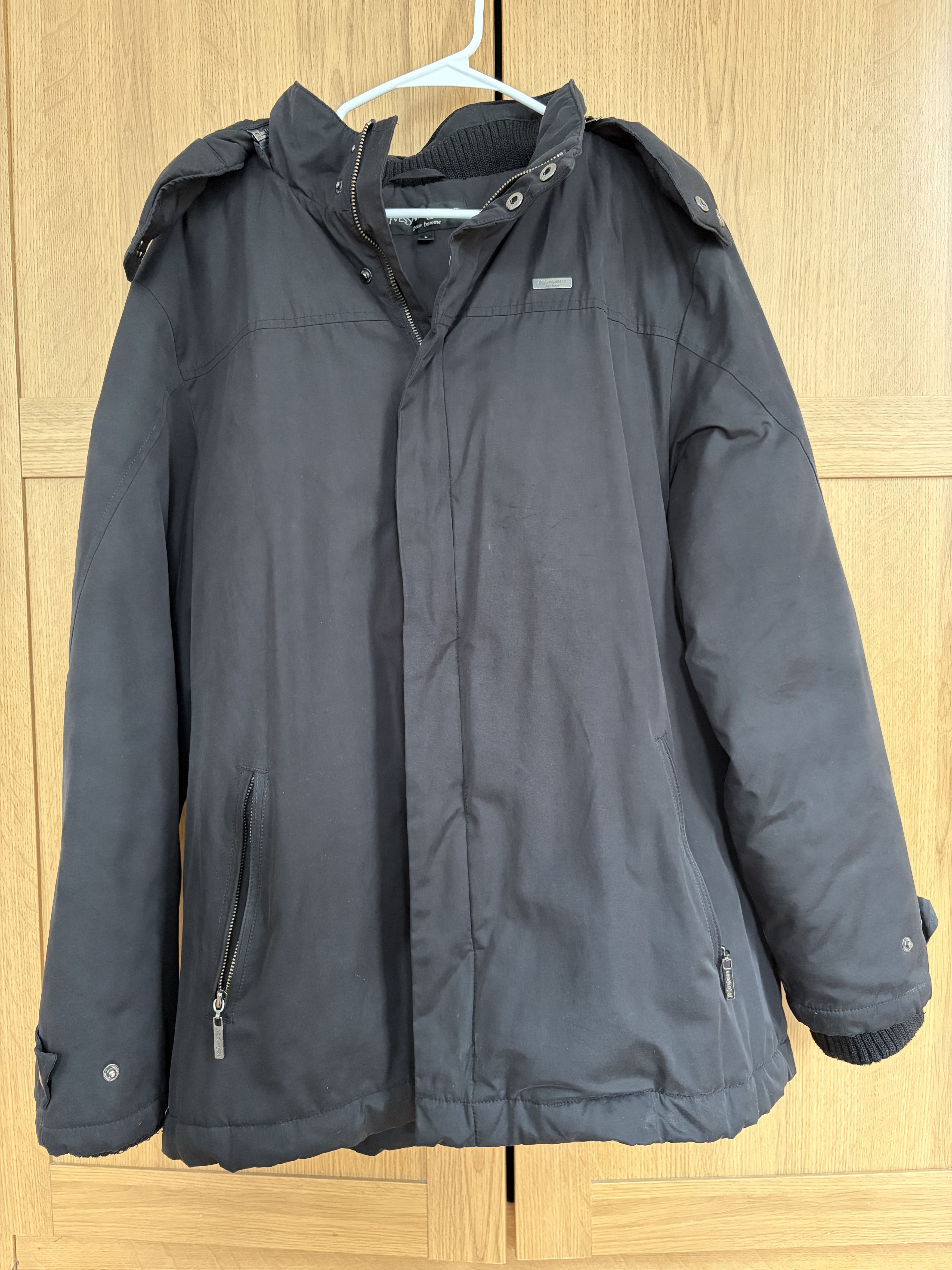 Yves Saint Laurent Yves Saint Laurent Hooded Jacket / Parka – Black – Size L Size US L / EU 52-54 / 3 - 2 Thumbnail