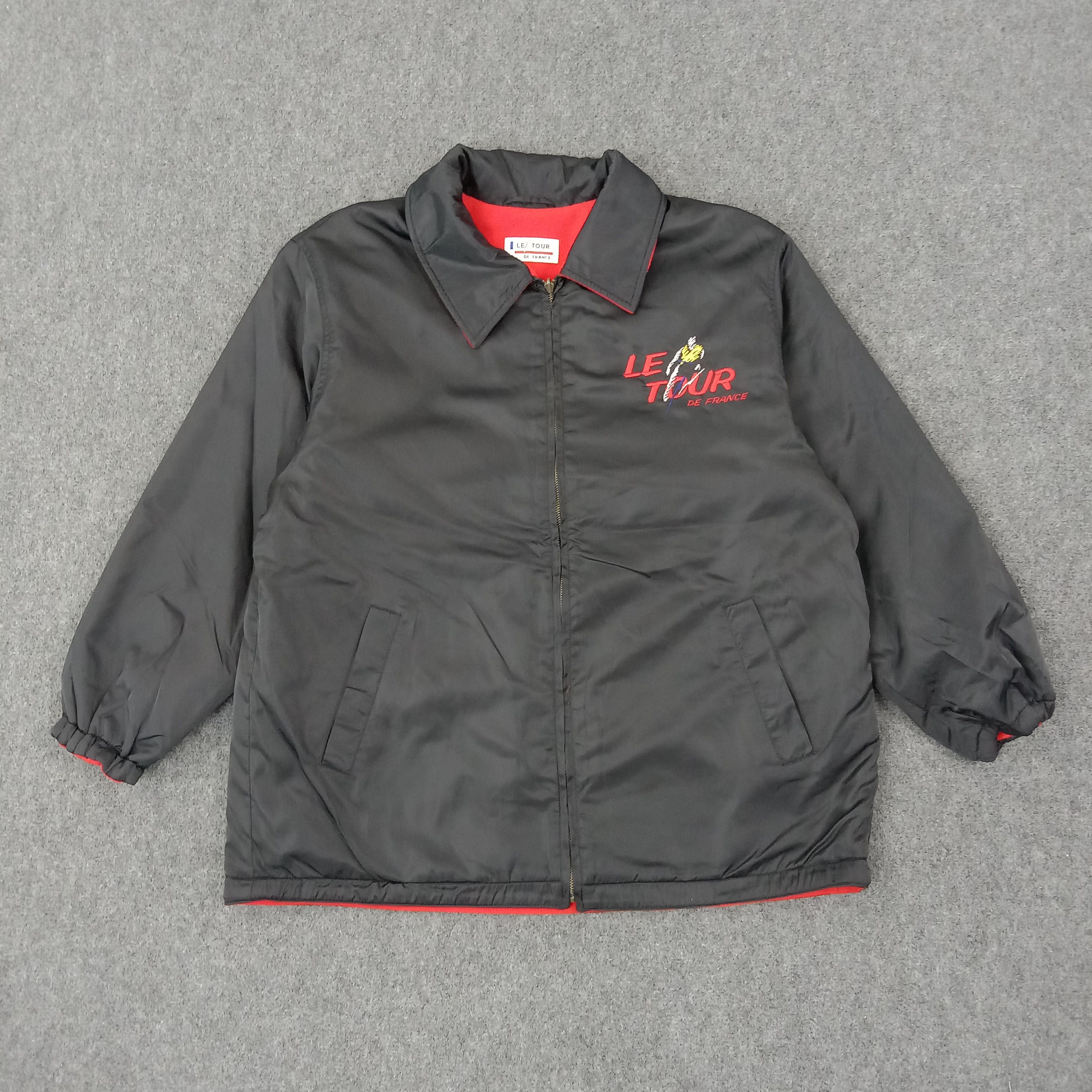 USA Olympics Le Tour De France Sport Style Reversible Jacket Size US L / EU 52-54 / 3 - 3 Thumbnail