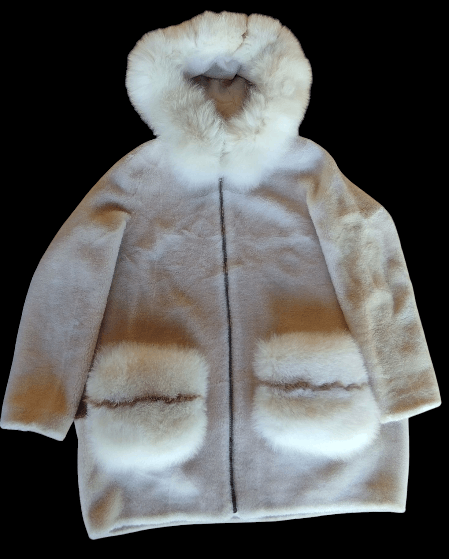 Vintage Mare Monte Saga Furs Wool Coat Size M / US 6-8 / IT 42-44 - 6 Thumbnail