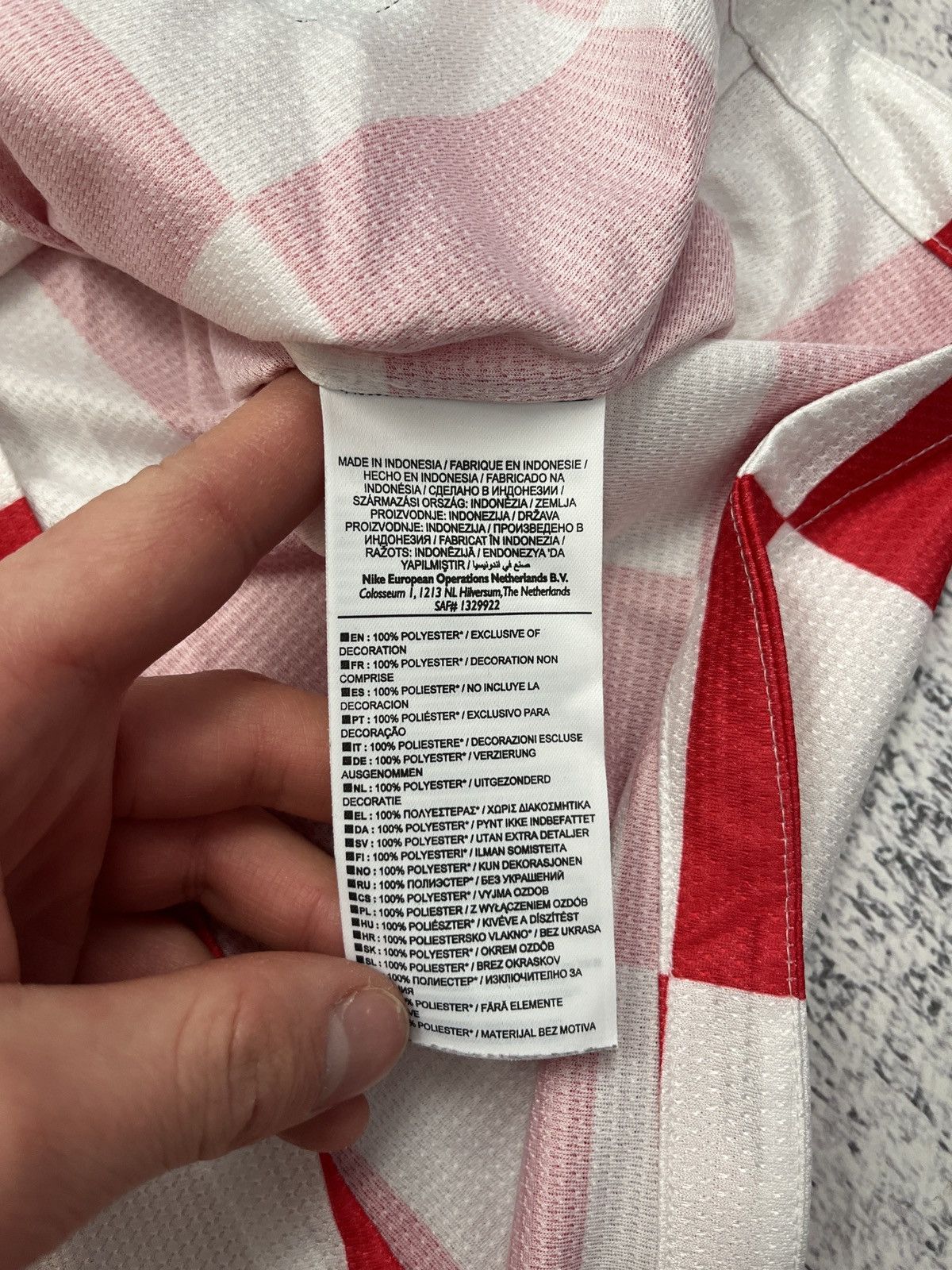 Nike Nike Croatia 2012-13 Home Soccer Jersey Football Blockcore Size US L / EU 52-54 / 3 - 6 Thumbnail