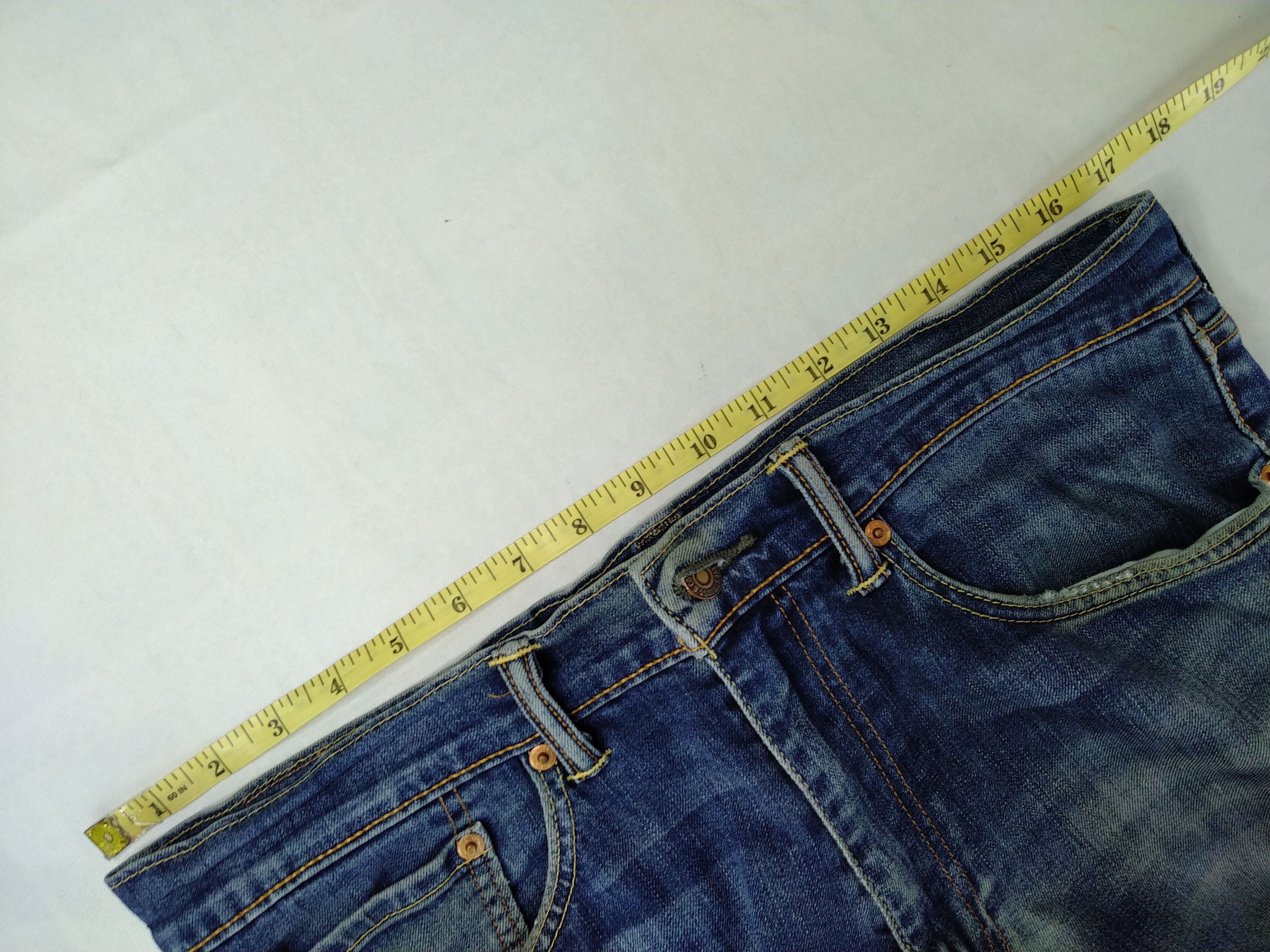 Levi's Vintage Levi's 505 Faded Blue Denim 34 x 29 -JN670 Size US 34 / EU 50 - 5 Thumbnail