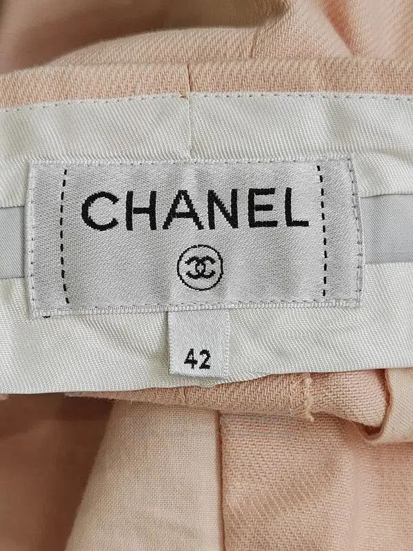 Chanel Chanel Pink Cotton Summer Shorts for Women . Size 31" - 7 Thumbnail
