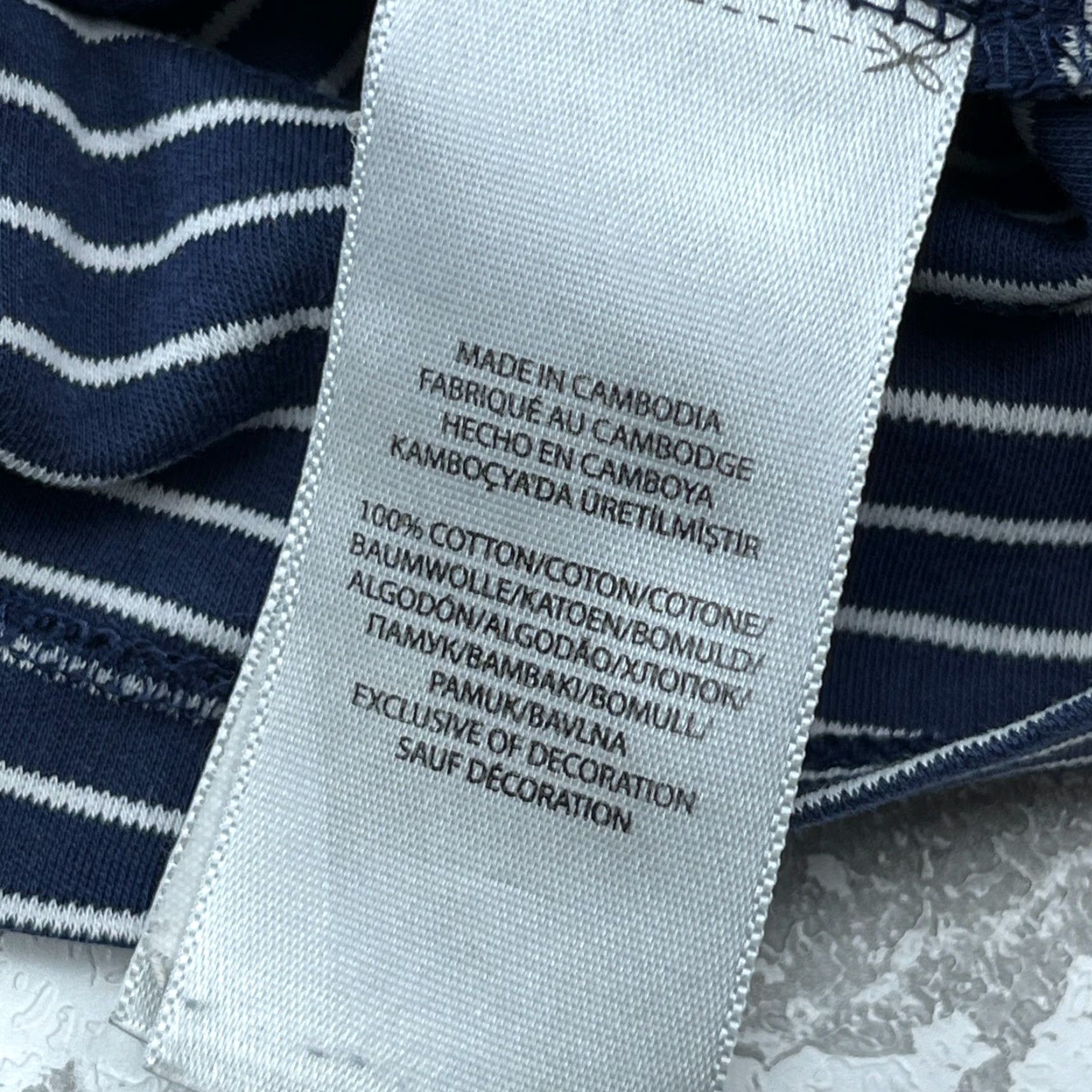 Polo Ralph Lauren Ralph Lauren Polo Shirt Men Large Blue White Striped Golf Size US L / EU 52-54 / 3 - 6 Thumbnail